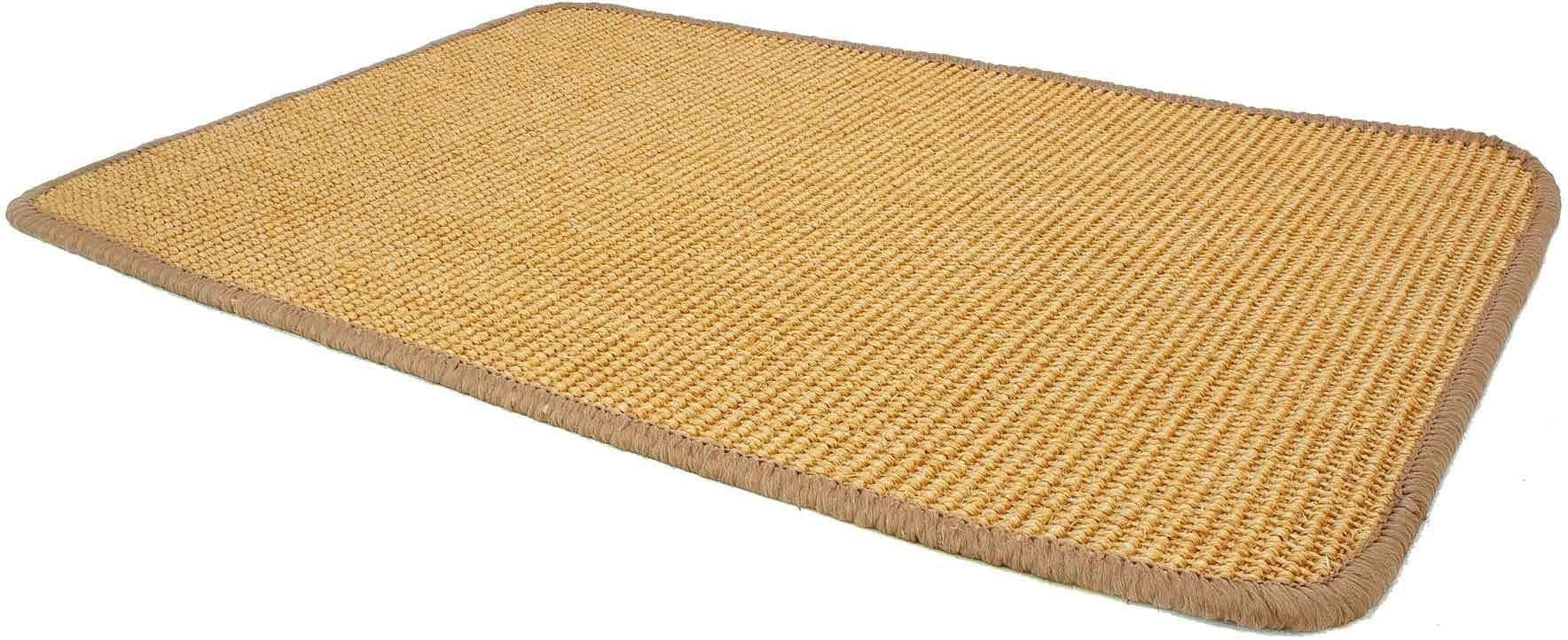 Sisalteppich SISALLUX Beige 100% Sisal Uni-Design