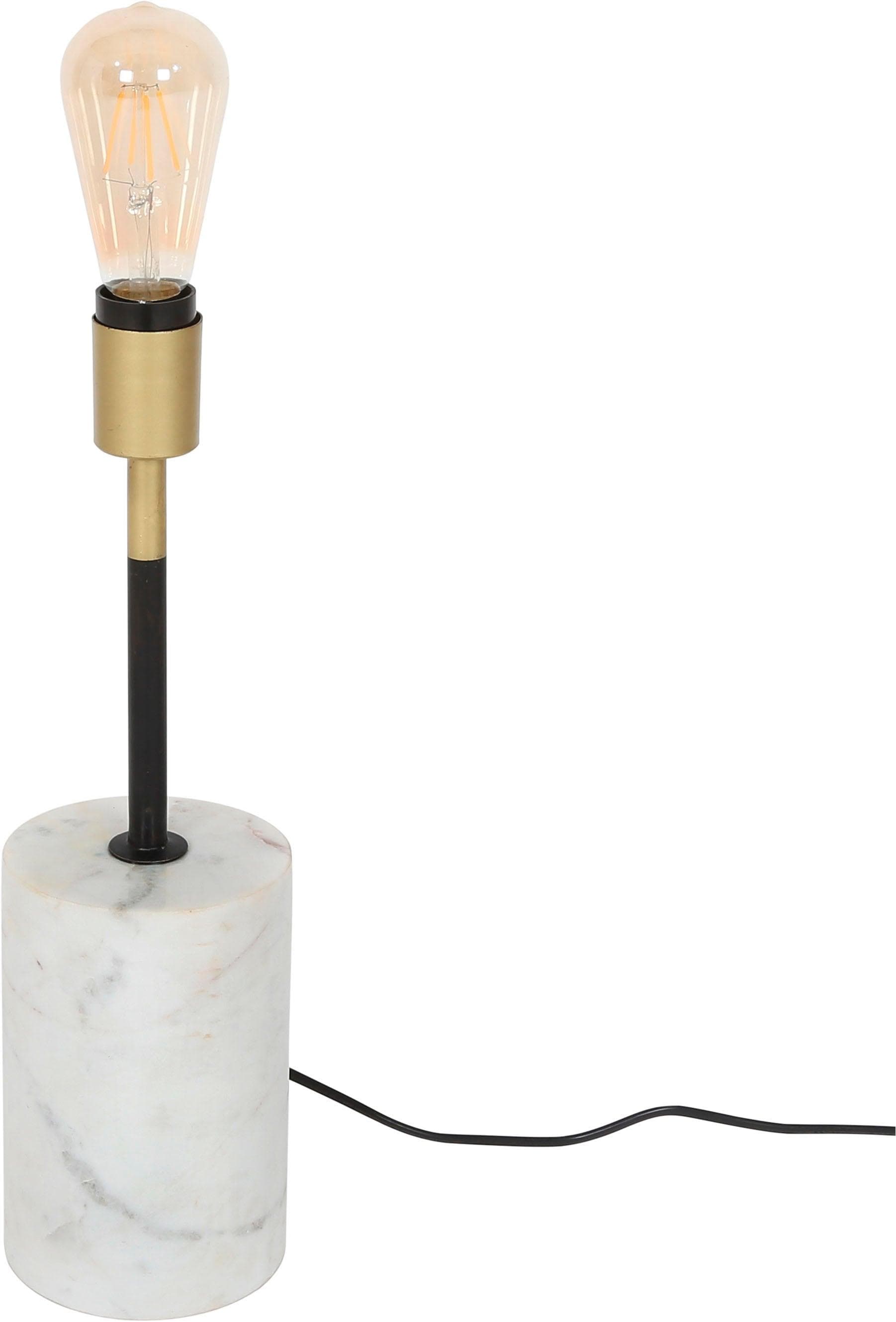 KAYOOM Stehlampe Caramia 287 Weiß Messing Modern
