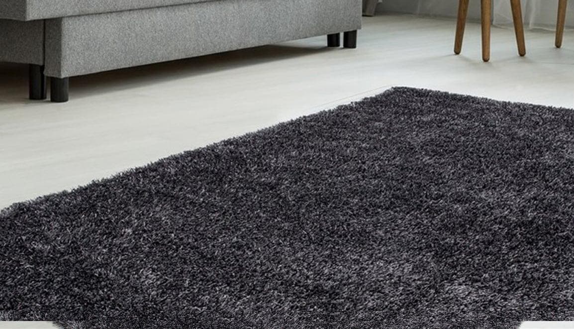 KAYOOM Hochflor-Teppich Diamond 700 Anthrazit Shaggy
