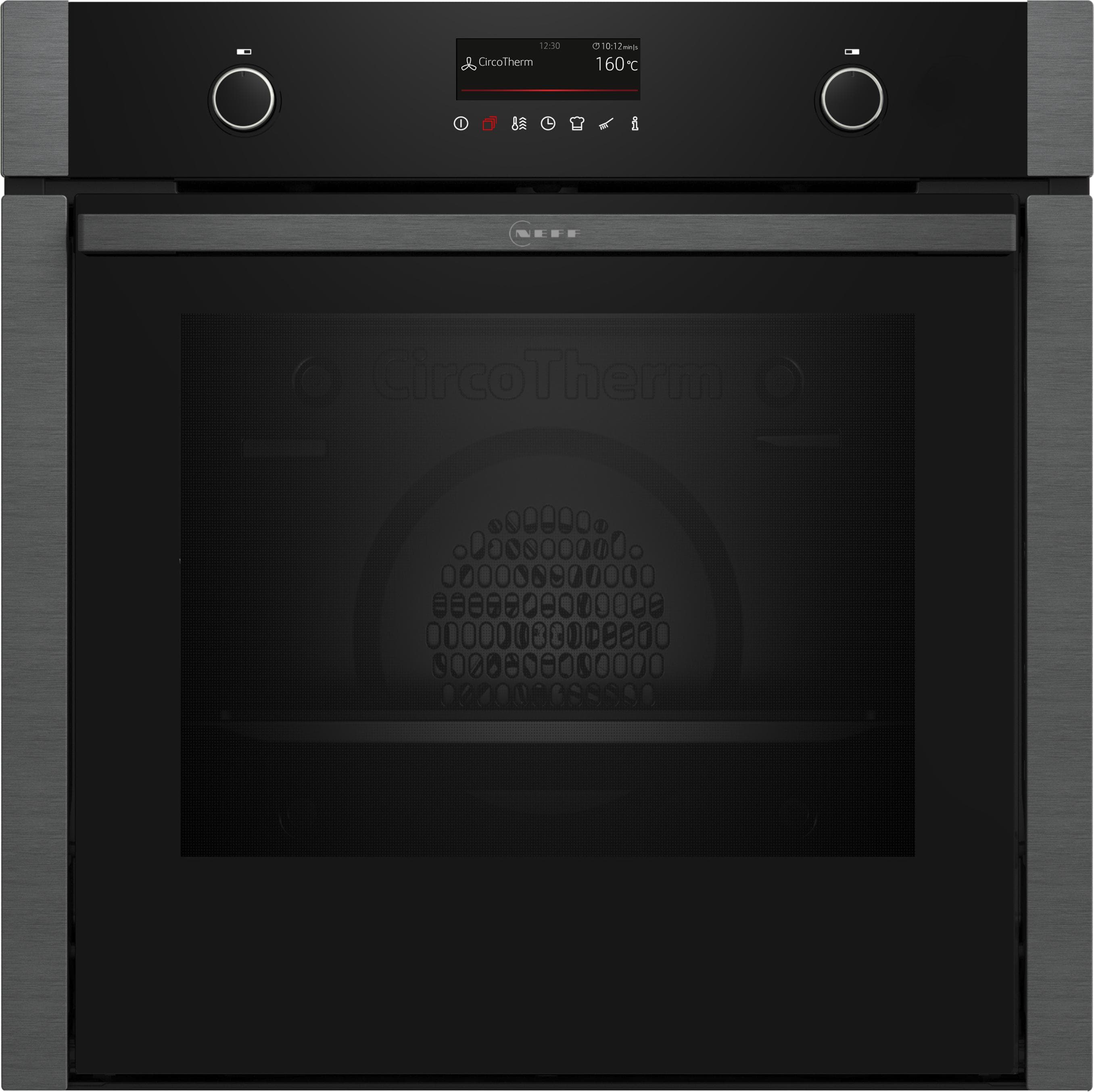 Einbau-Backofen Modern in Silber oder Schwarz