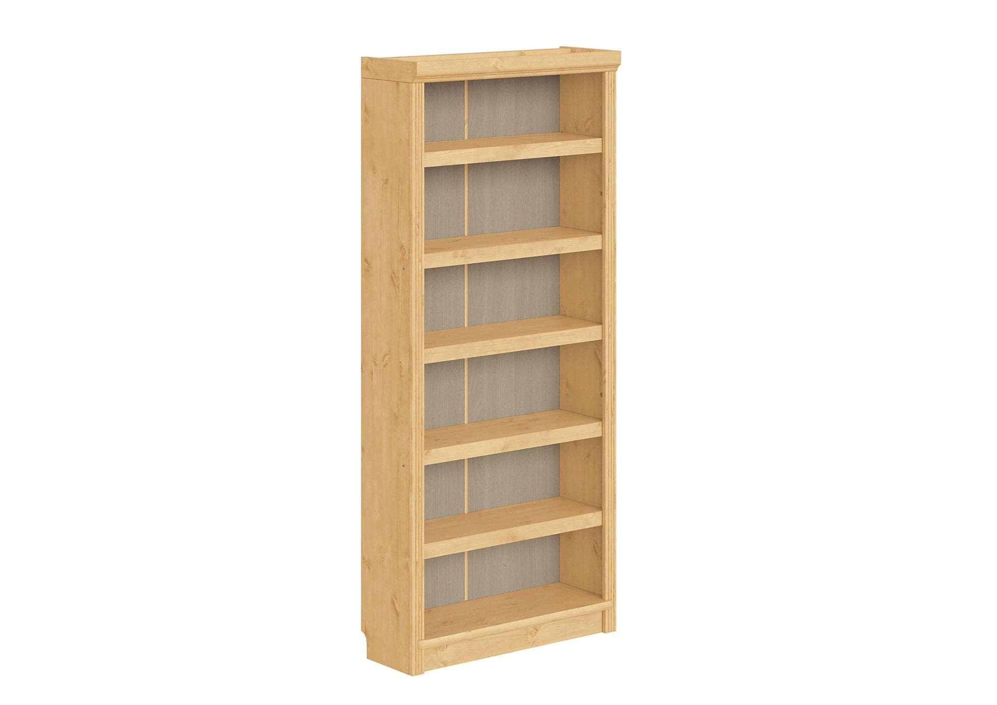 Bücherregal Kiefer massiv 80x29x185 cm OTTO HOME