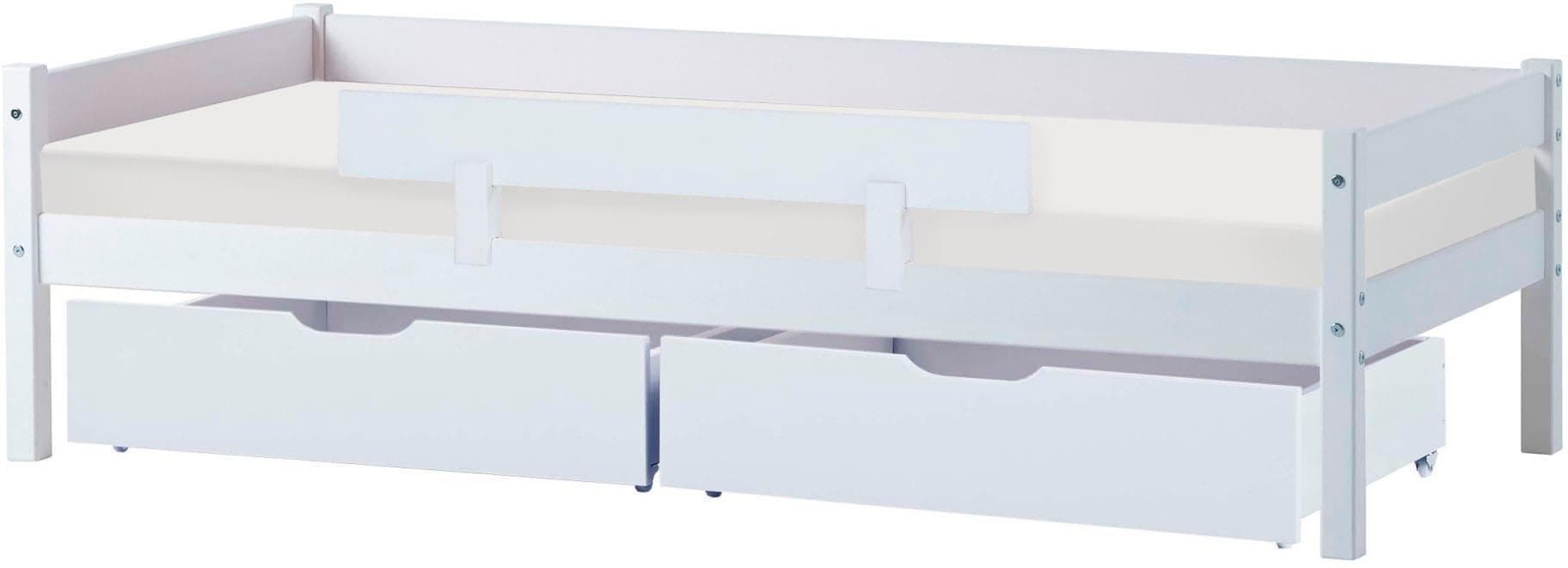 HOME AFFAIRE Jugendbett ECO One Weiß mit Schubkästen