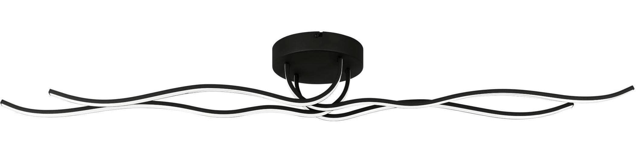 EGLO Deckenleuchte RONCADE 1 Schwarz