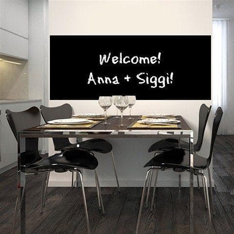 Home Affaire Tafelfolie Schwarz Selbstklebend inkl. Boardmarker
