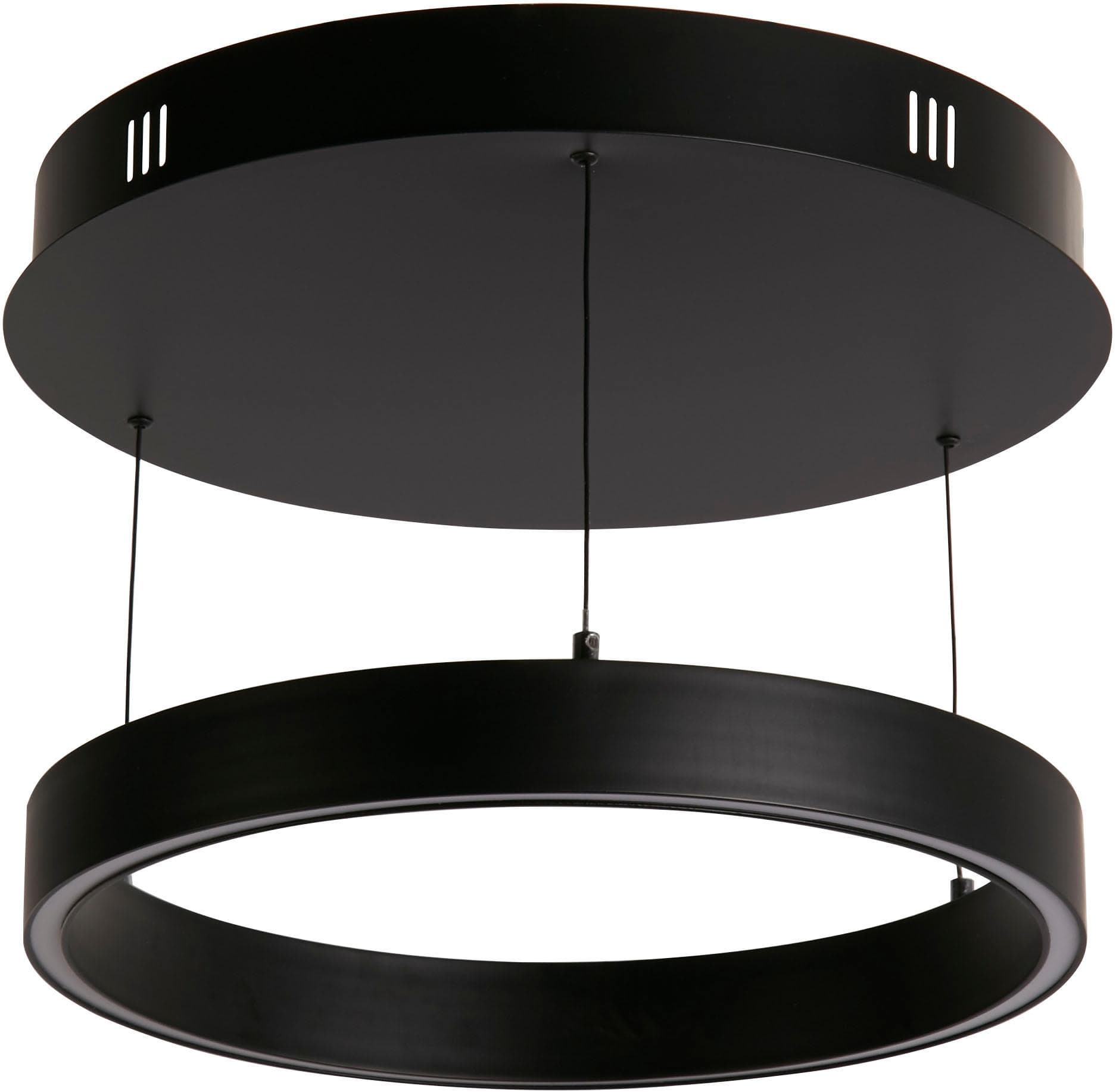 SEARCHLIGHT LED-Hängeleuchte Layla 1-flammig Schwarz 44cm