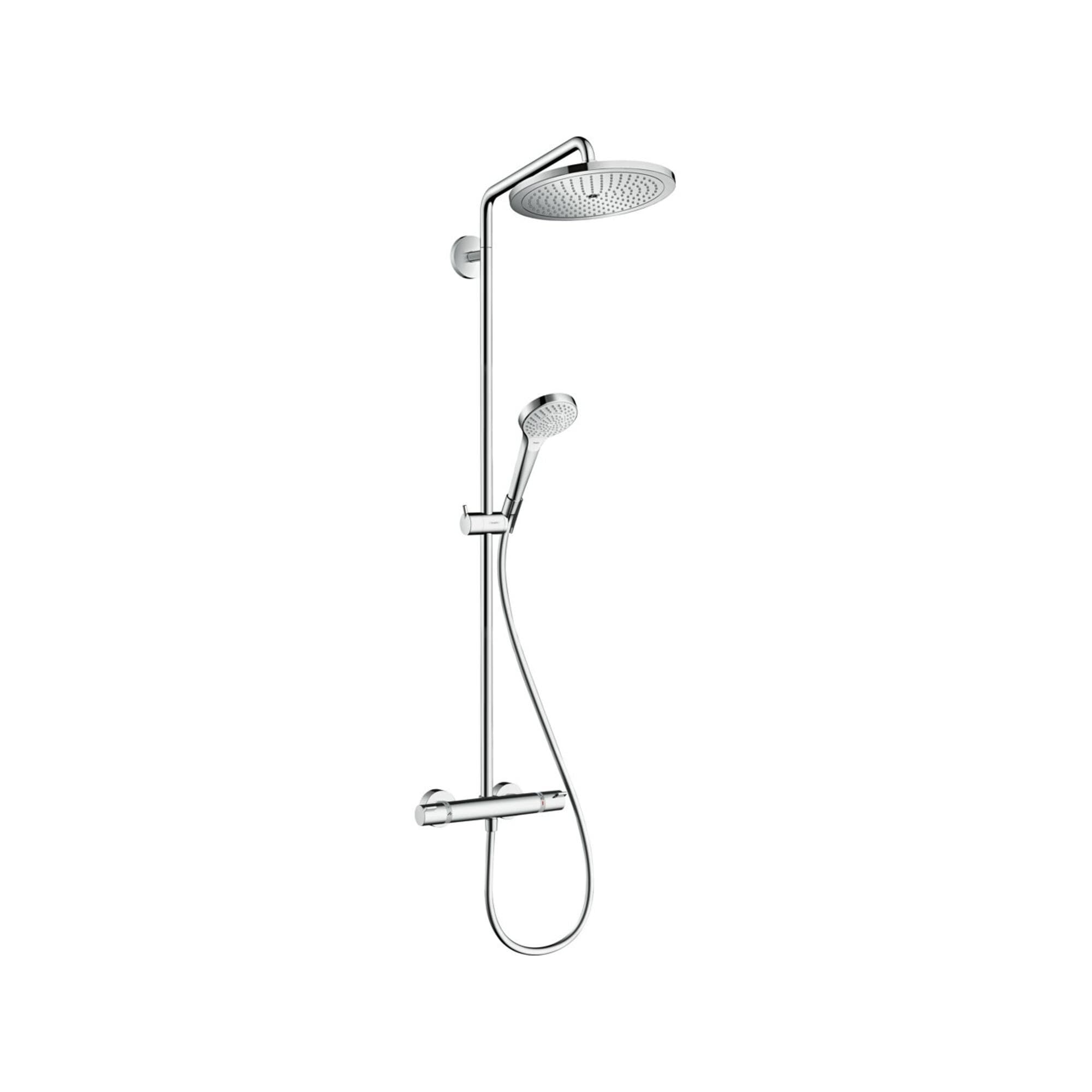 hansgrohe Croma Select 280 Air Showerpipe Chrom EcoSmart 9 l/min Thermostat Ecostat