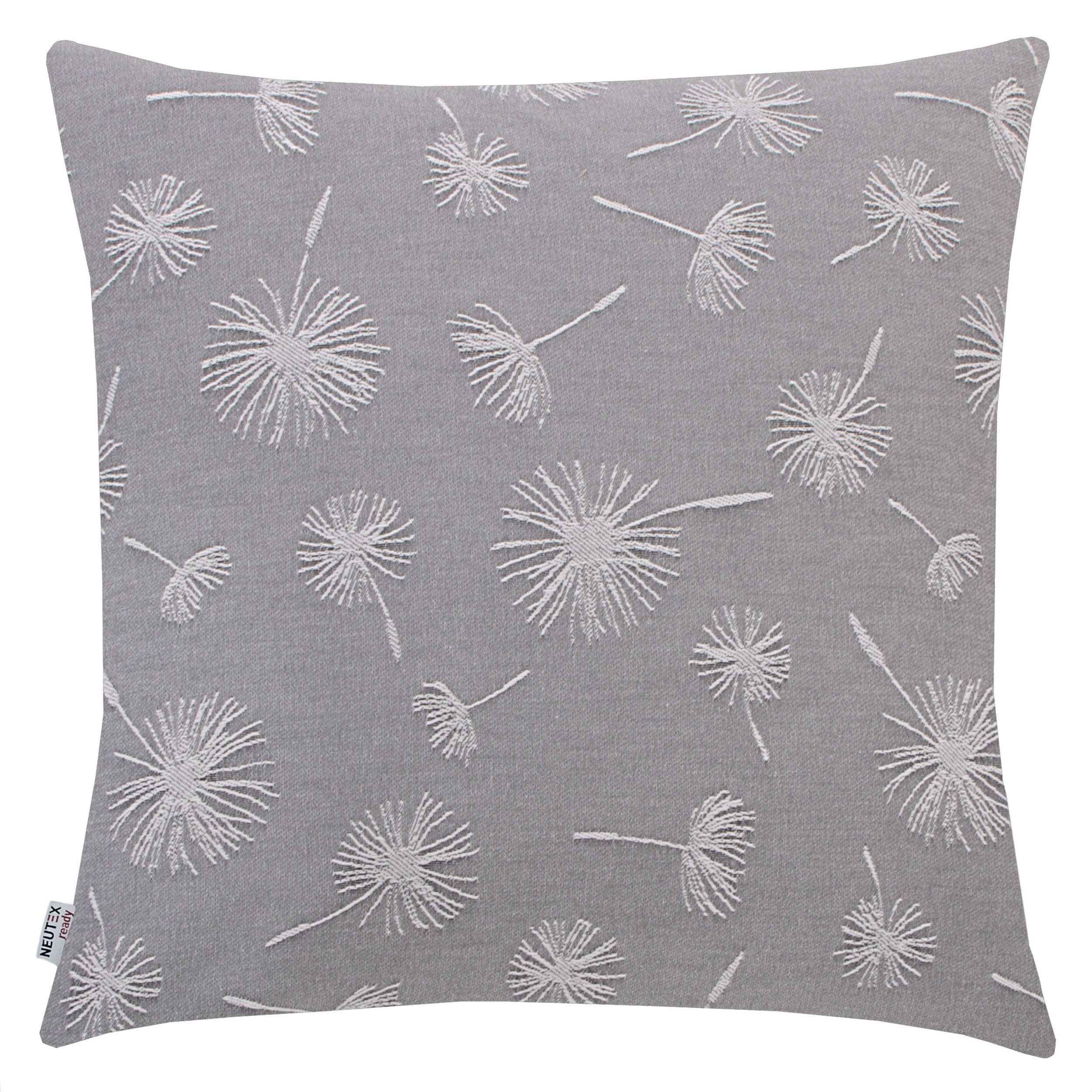 Neutex for you! Dekokissen Fresh Grau Floral