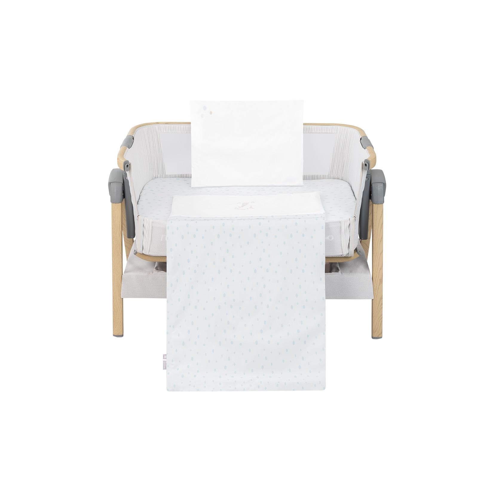 Kikkaboo Babywiege Bettwäsche-Set 5-tlg. Grün