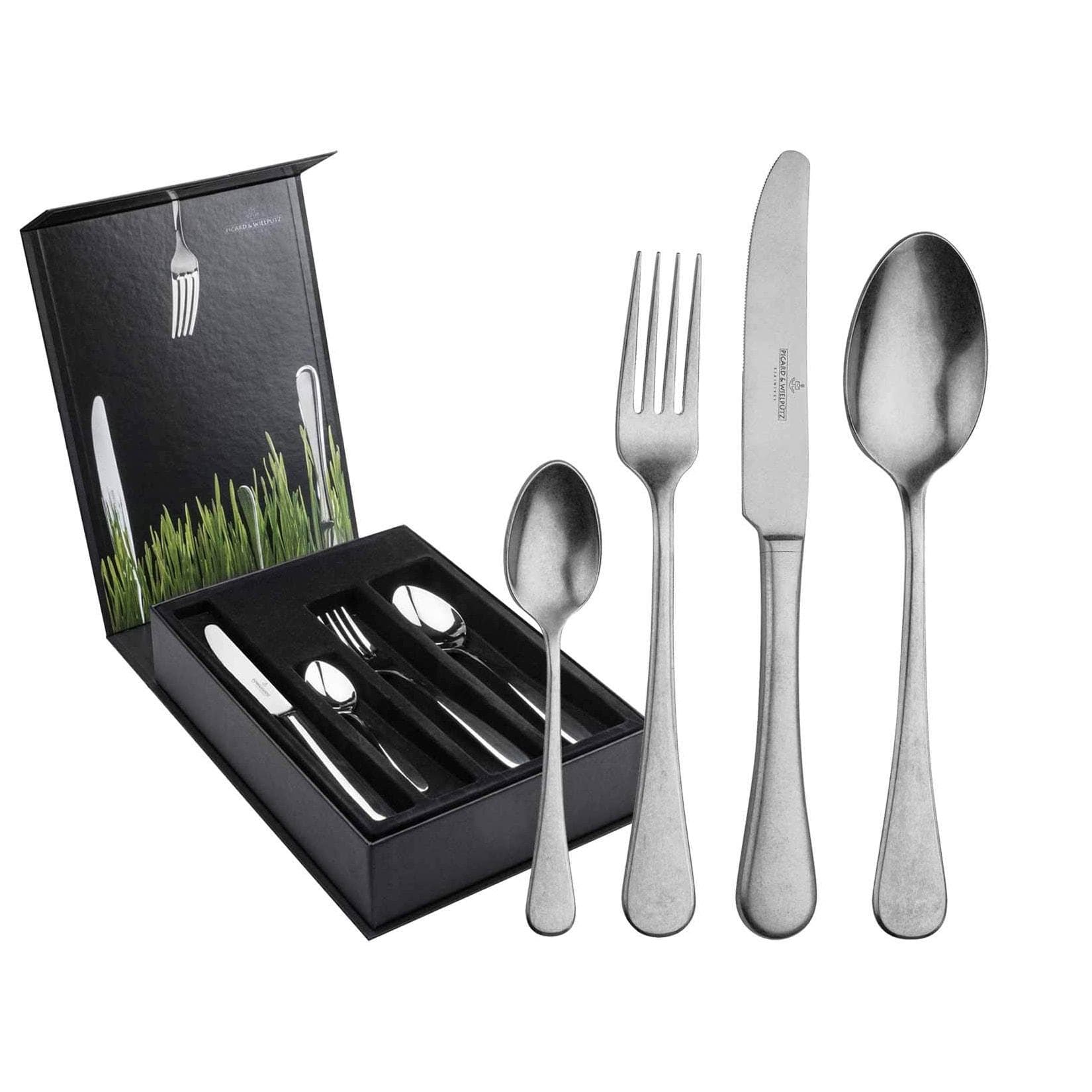 Picard & Wielpütz Tafelbesteck Landhaus Vintage 24er Set