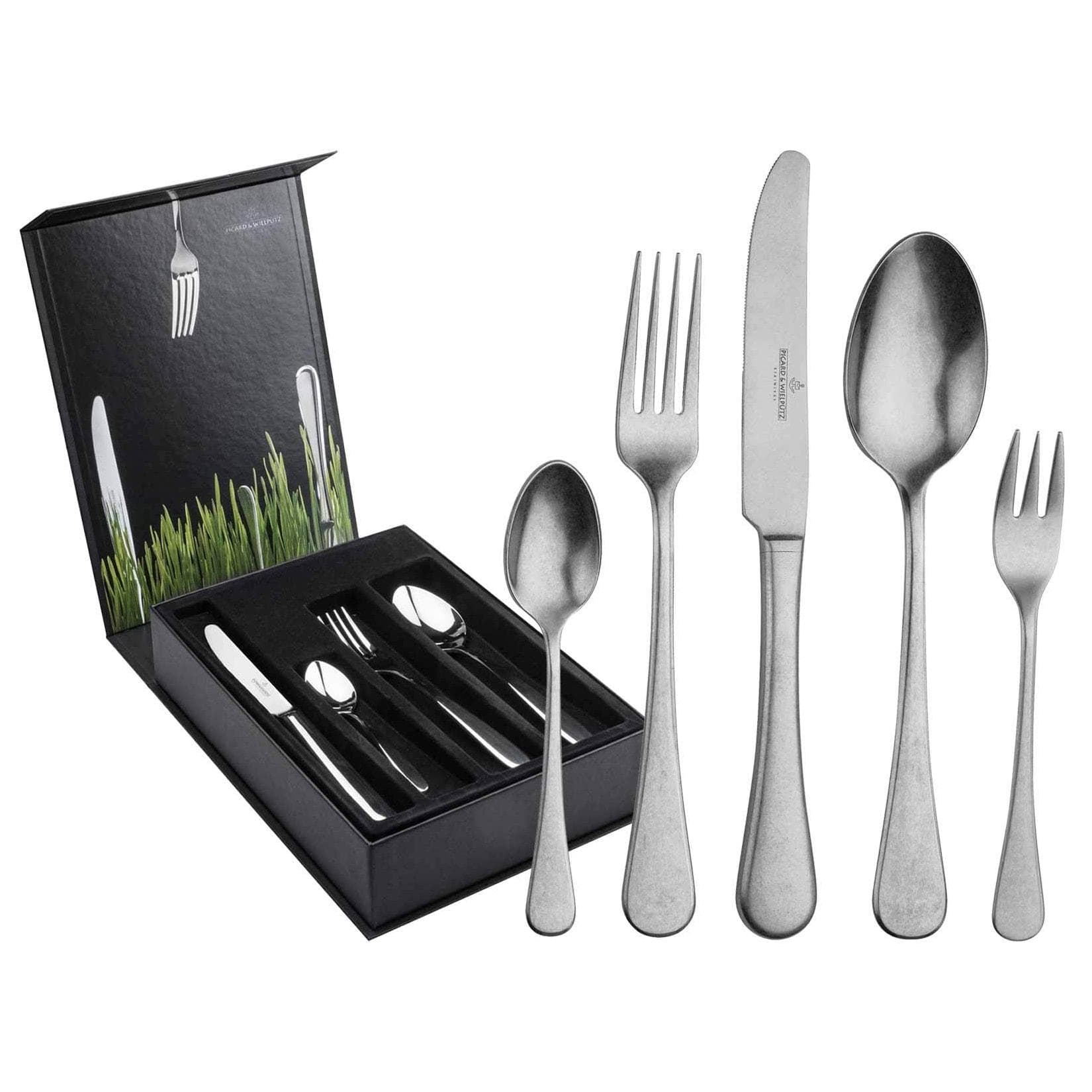 Picard & Wielpütz Tafelbesteck Landhaus Vintage 30er Set mit Box