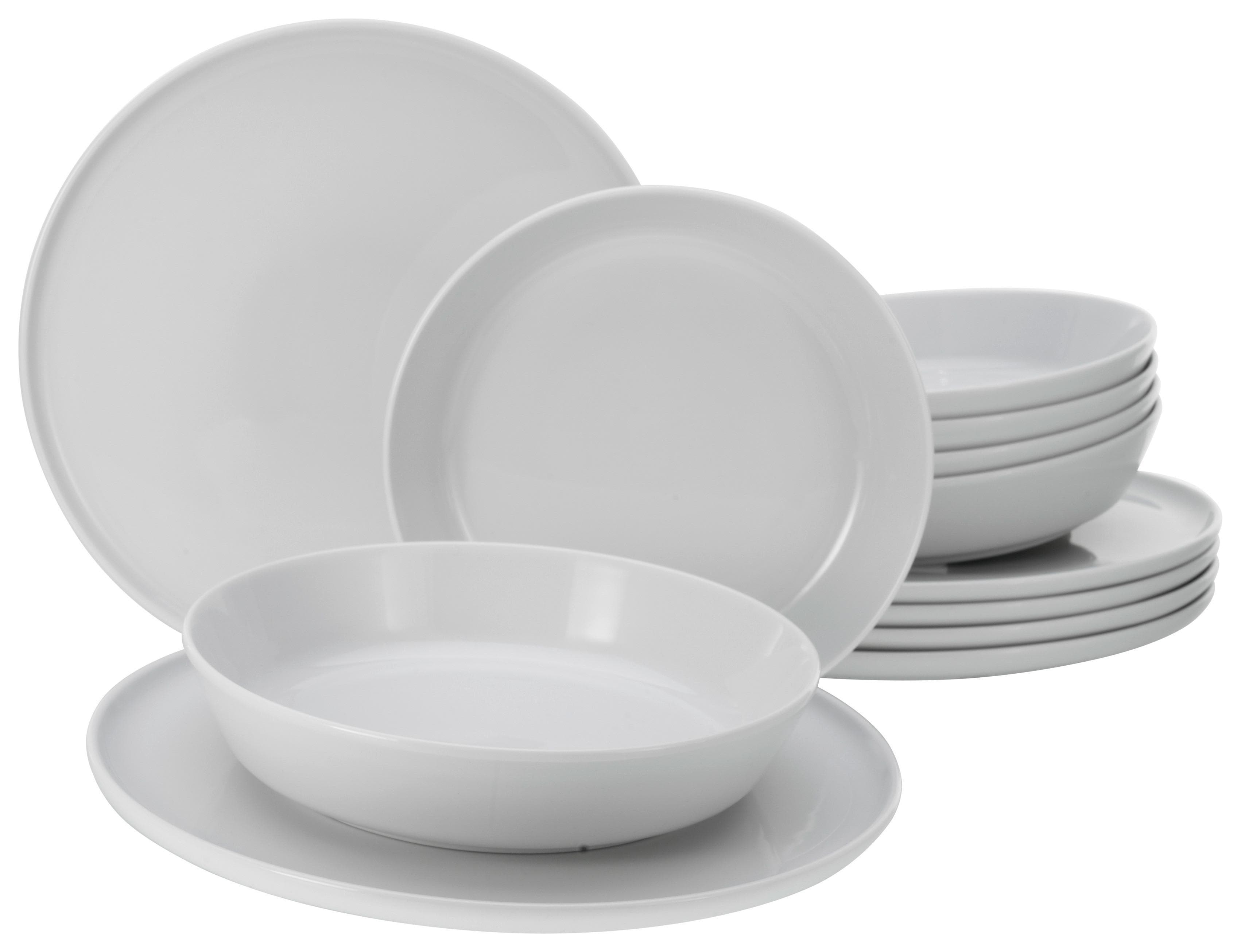 Creatable Tafelservice Chef Collection Weiß 12-teilig