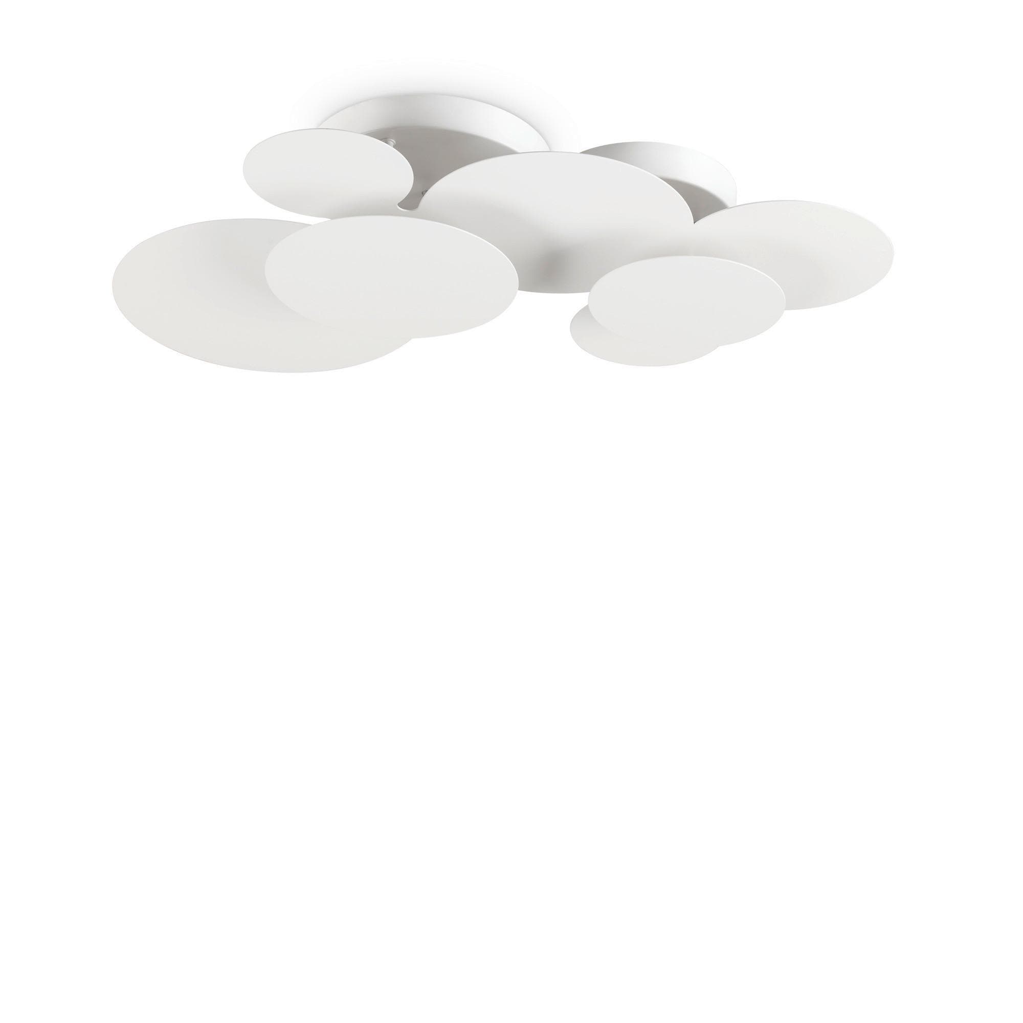 Ideal Lux Cloud LED-Deckenlampe Warmweiß Wolkenform
