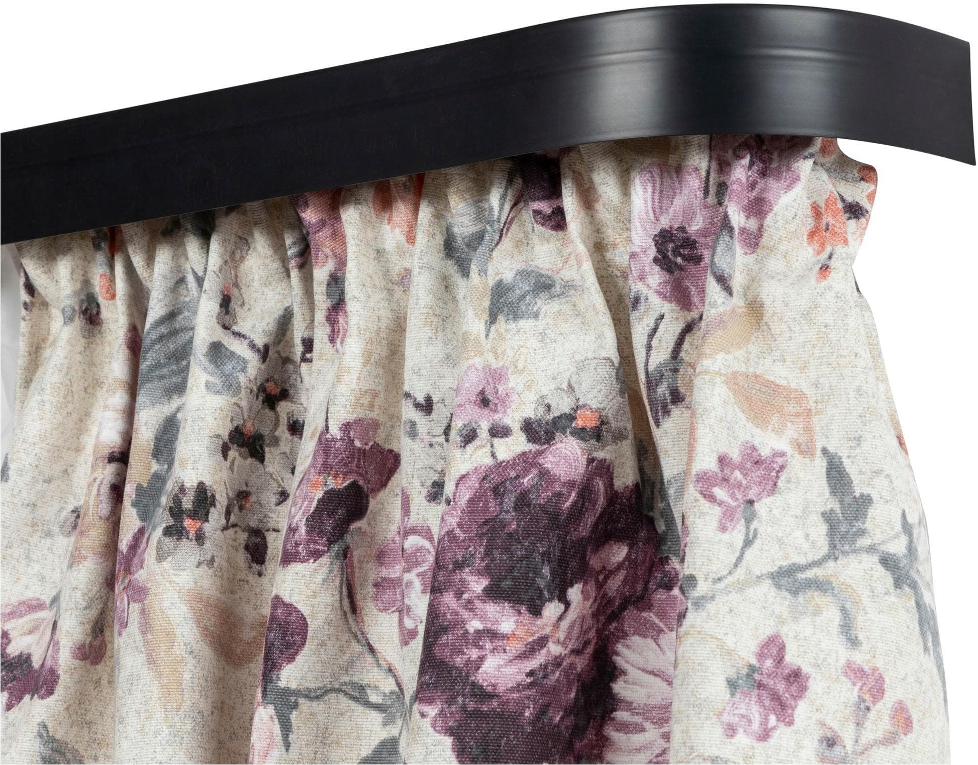 Vorhangschiene SN DECO GROUP SH3 3-läufig Schwarz-Weiß Kunststoff