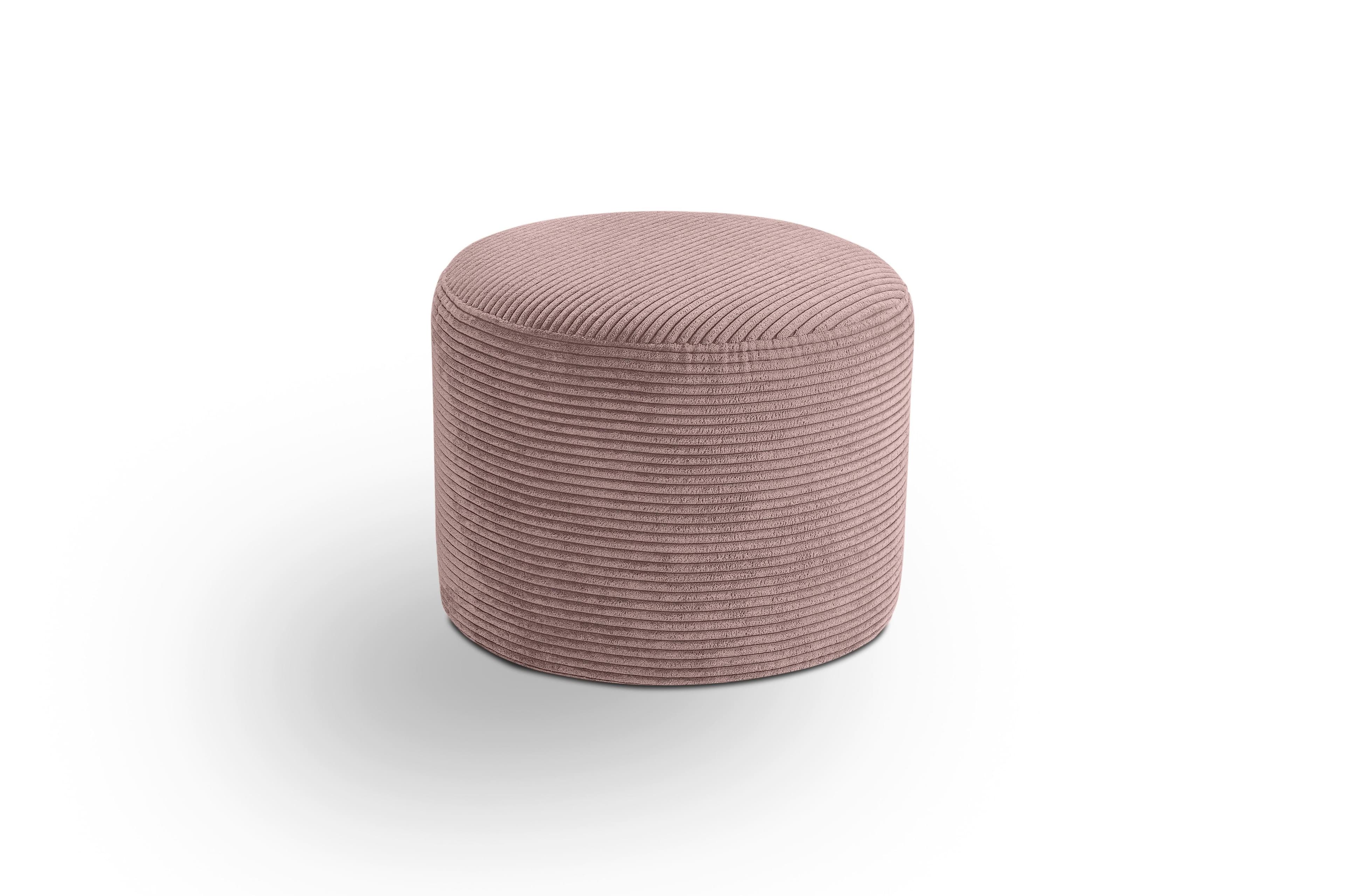 Hocker Kolo Altrosa Textil Rosa