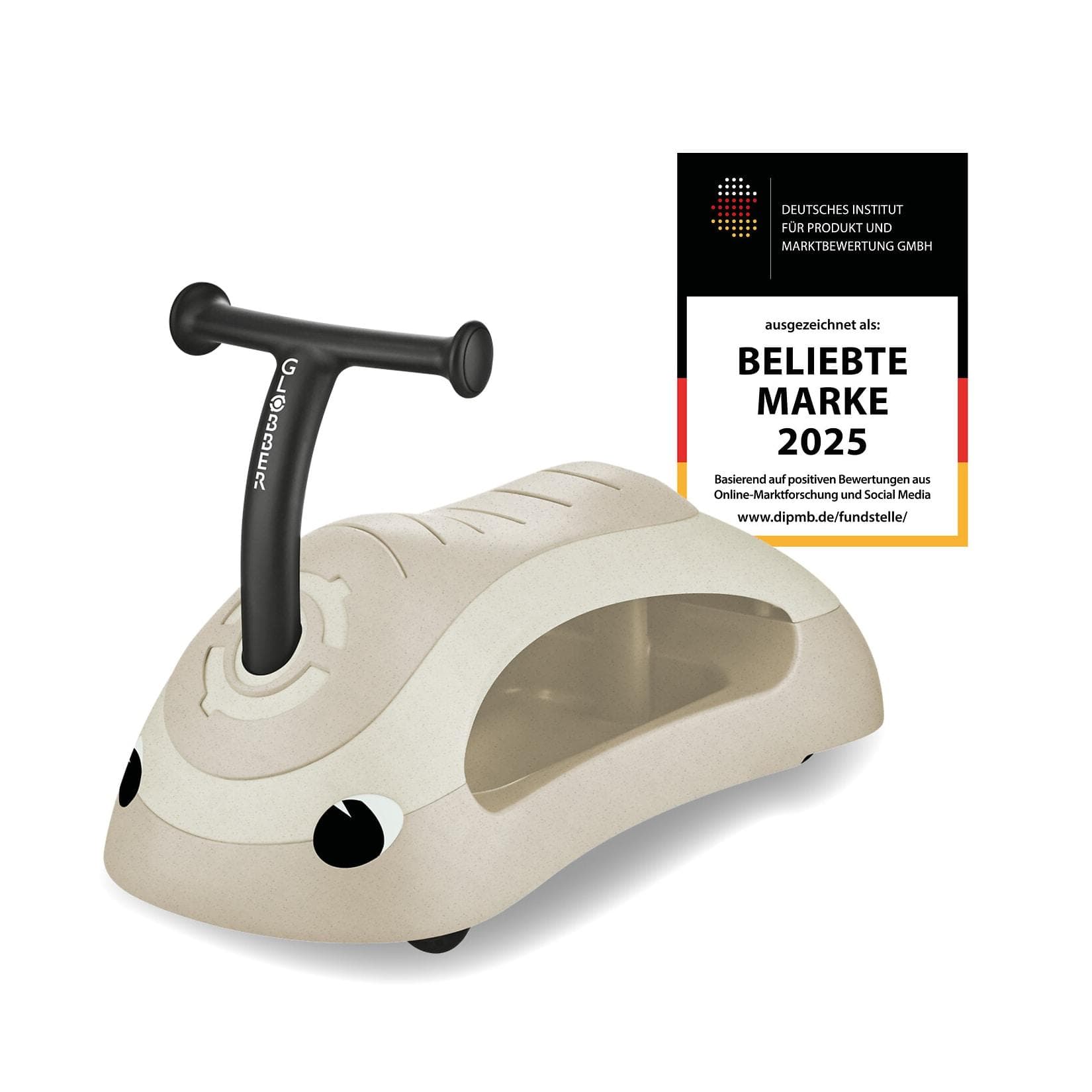 GLOBBER WALK N' ROLL 2in1 ECO Lauflernwagen Kokos Weiß