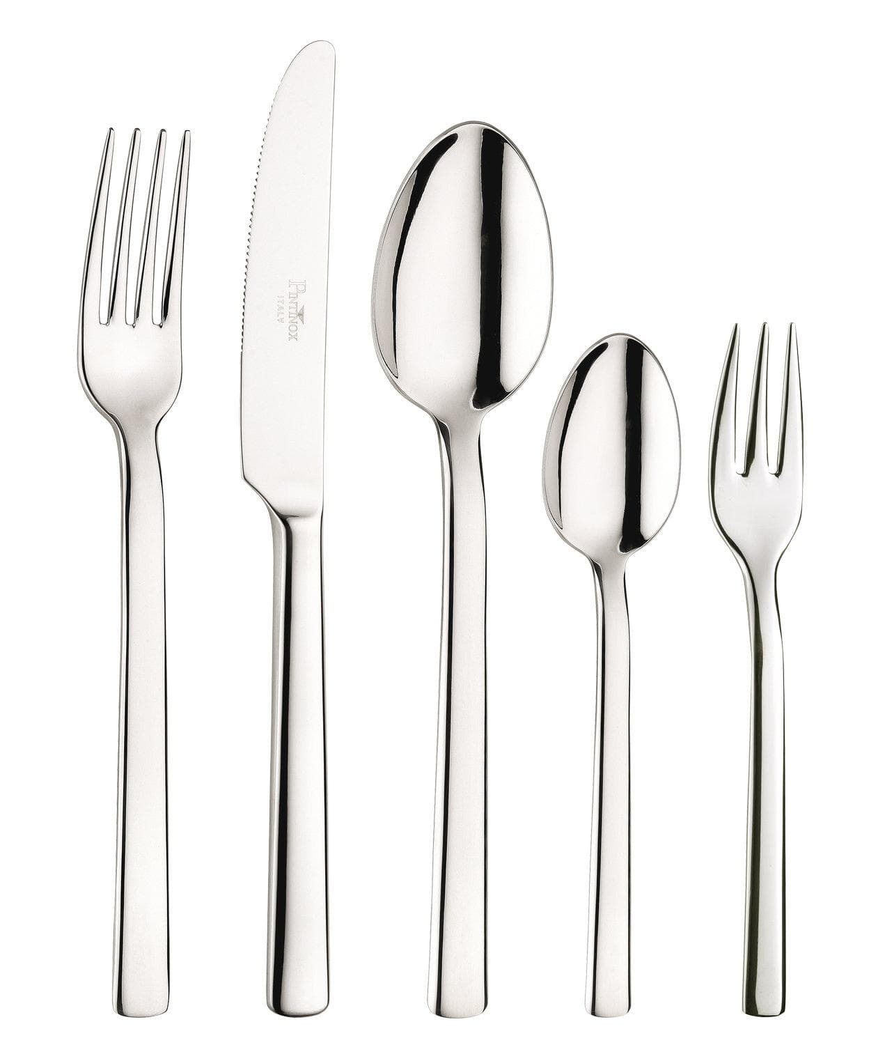 PINTINOX Besteck-Set Millenium 30-tlg. silberfarben Edelstahl 18/10