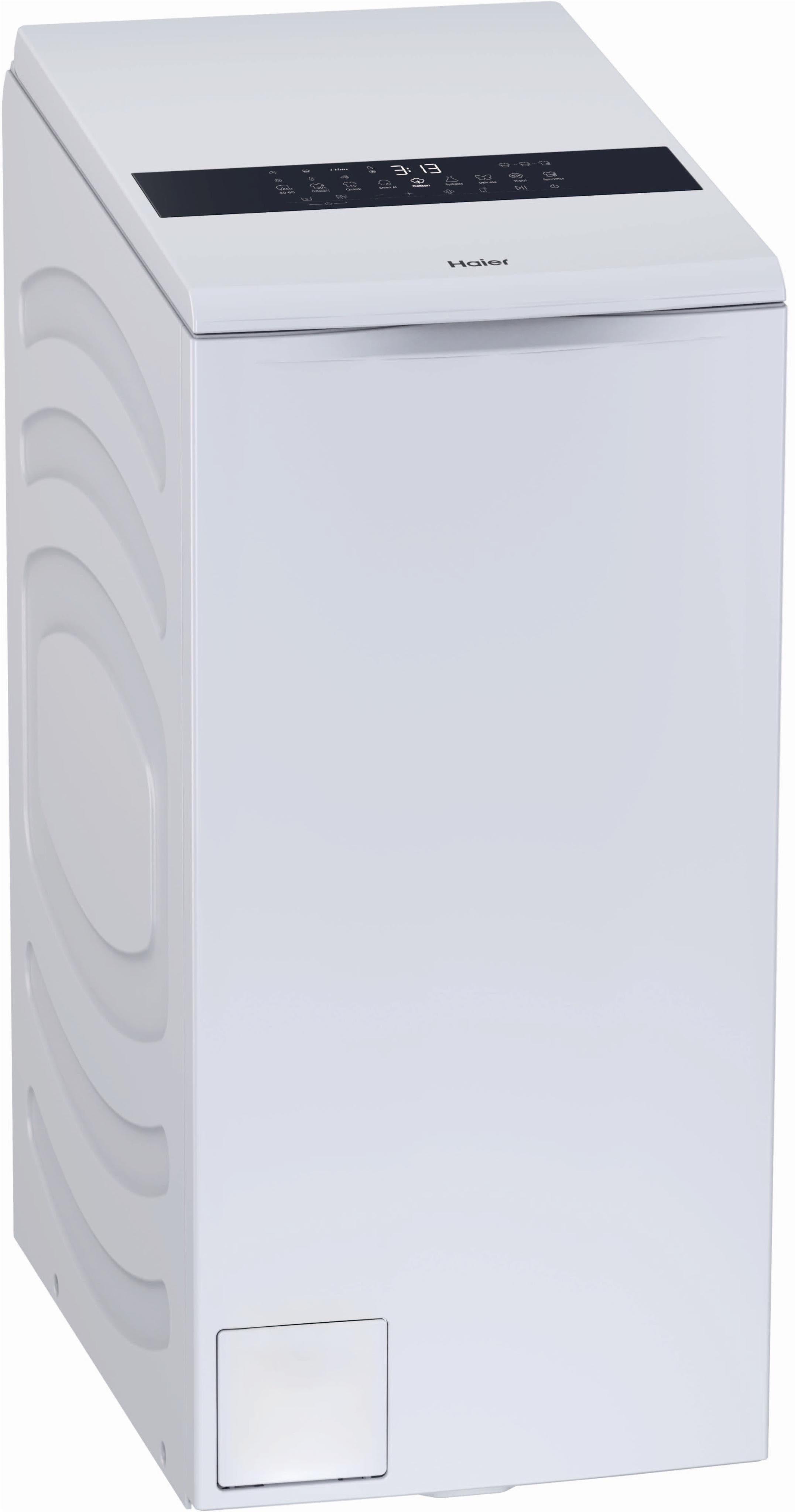 HAIER Toplader Waschmaschine 9kg Edelstahl Trommel WiFi Smart Control