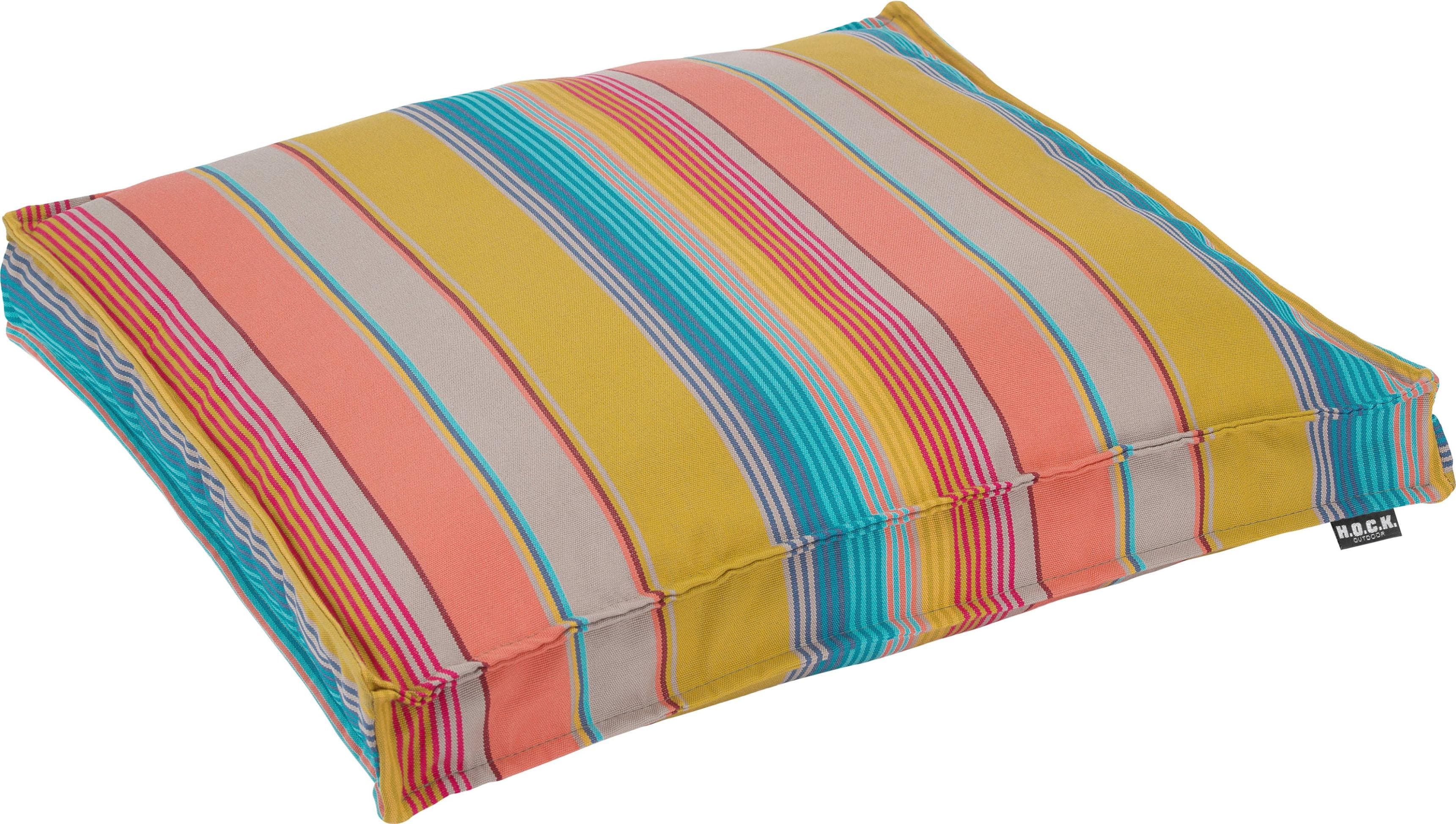 H.O.C.K. Sitzkissen Yucatan Outdoor Bunt Gestreift