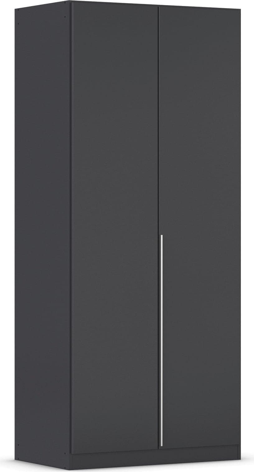 OTTO HOME AGORDO Drehtürenschrank Grau Metallgriff