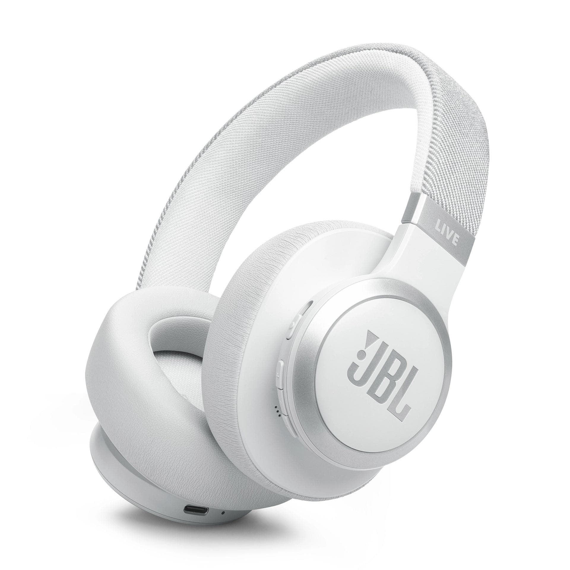 JBL LIVE 770NC Over-Ear Kopfhörer Weiß Bluetooth 5.3