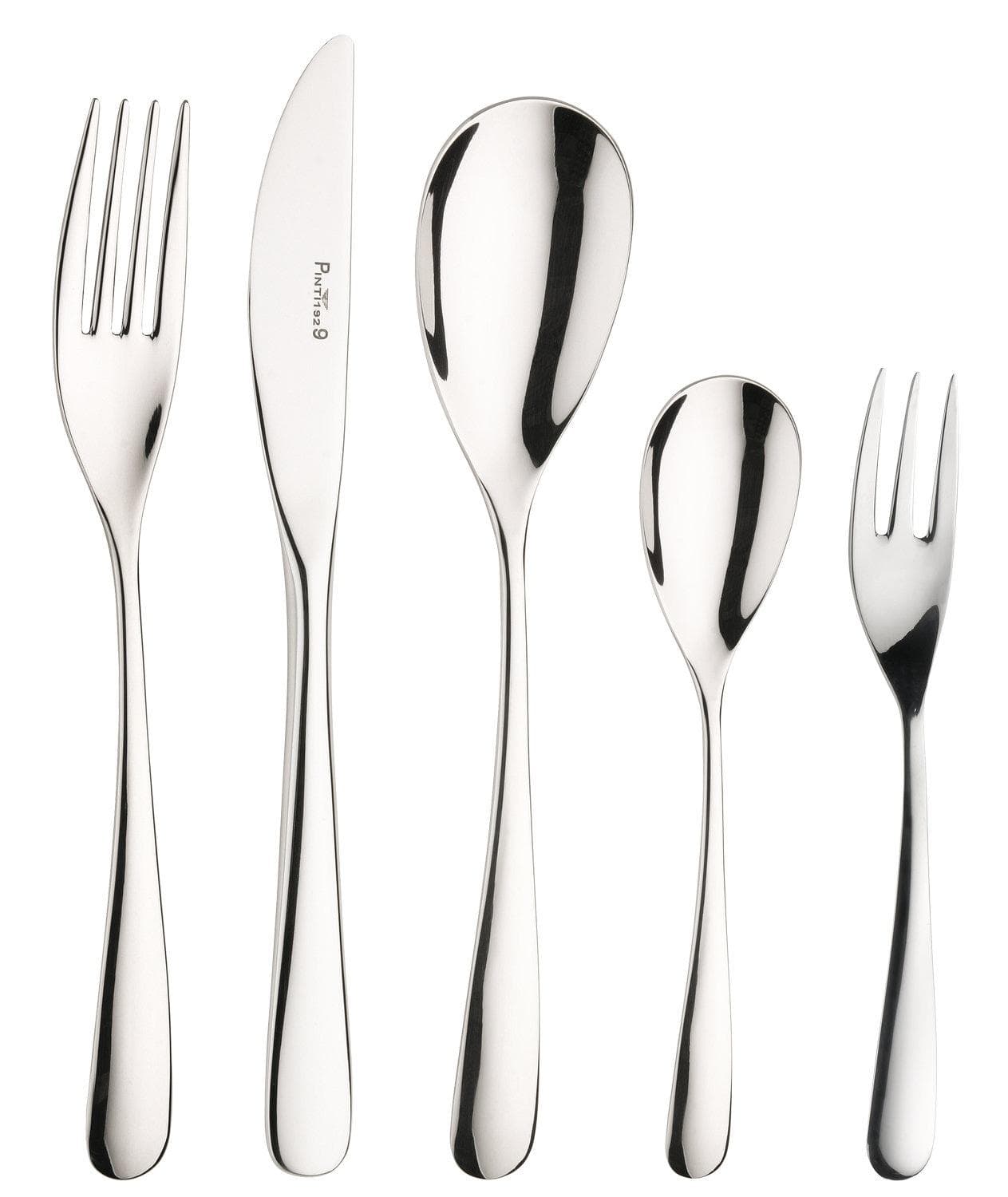 PINTINOX Besteck-Set Swing 30-tlg. Silber Chromnickelstahl 18/10