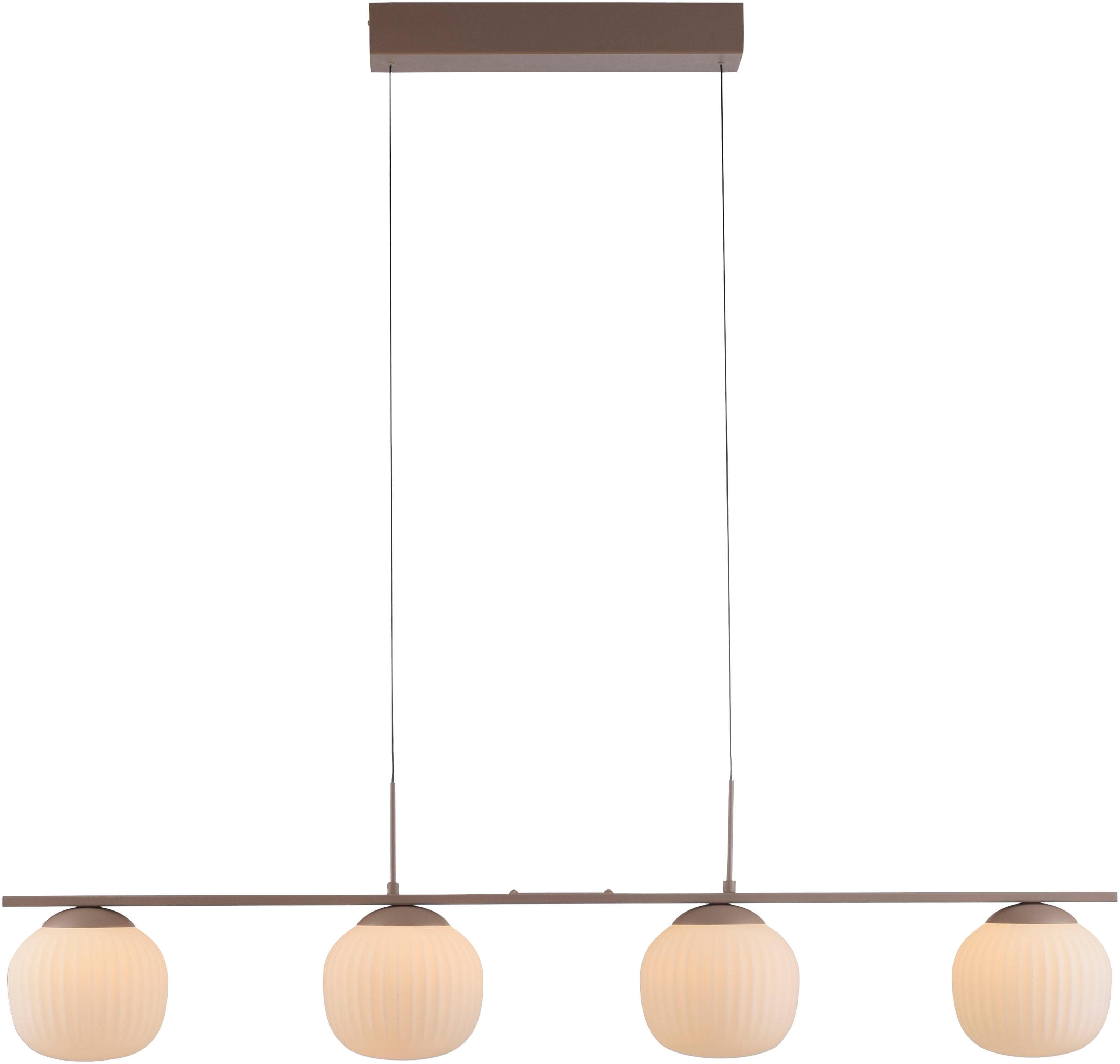 JUST LIGHT LED Deckenleuchte NAMI Sand Dimmbar