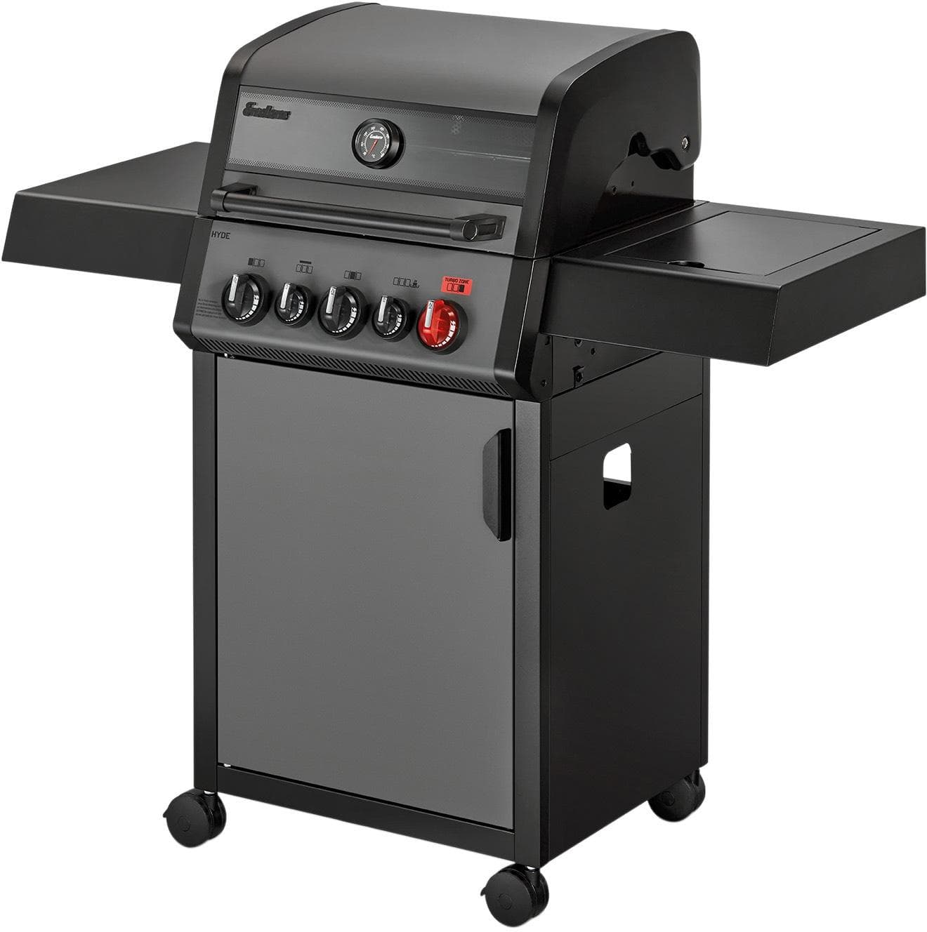 ENDERS Gasgrill HYDE 3 SIKR Turbo Schwarz Grau