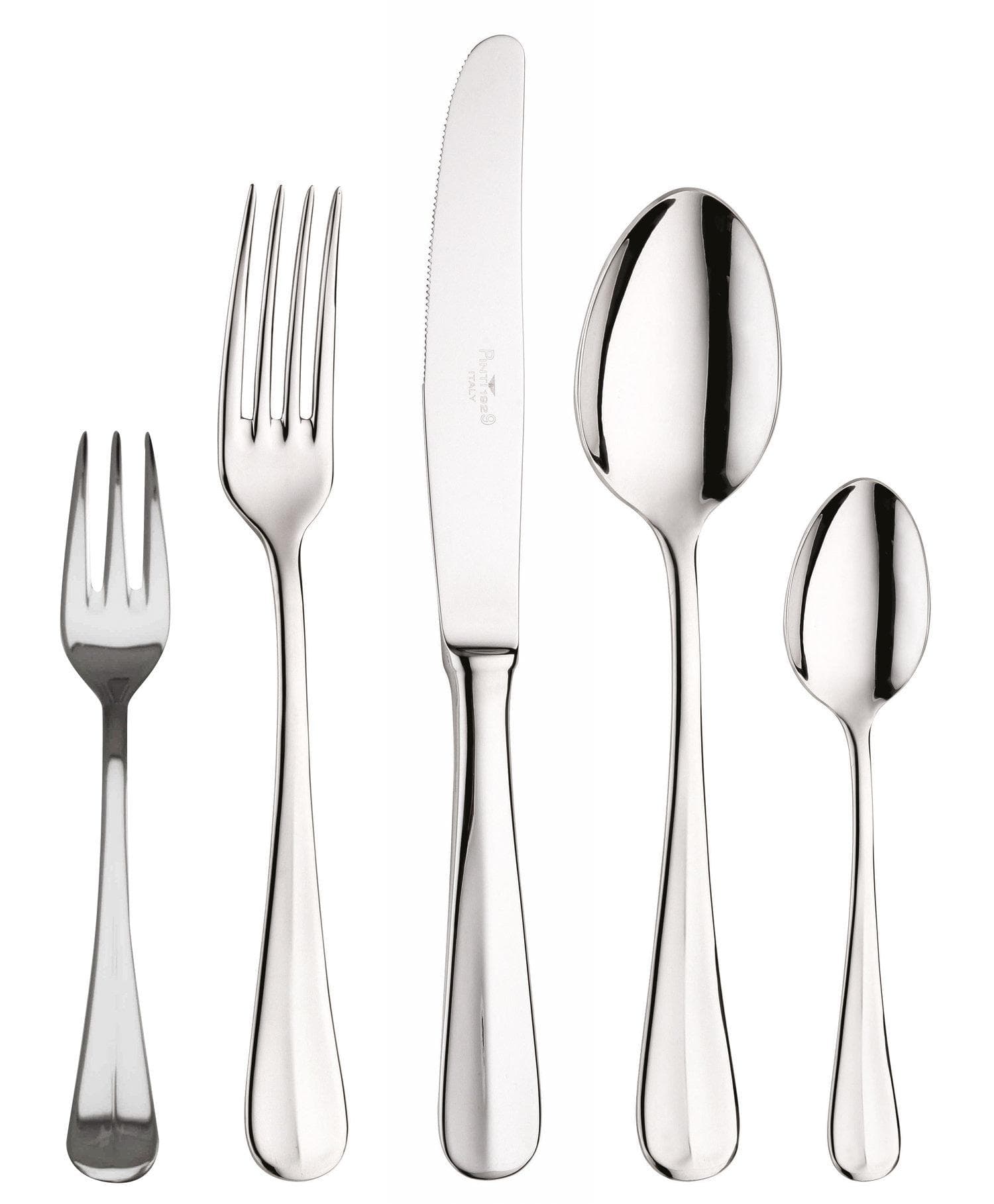 Pinti Inox Besteck-Set Baguette 30-tlg. Silber Chromnickelstahl 18/10
