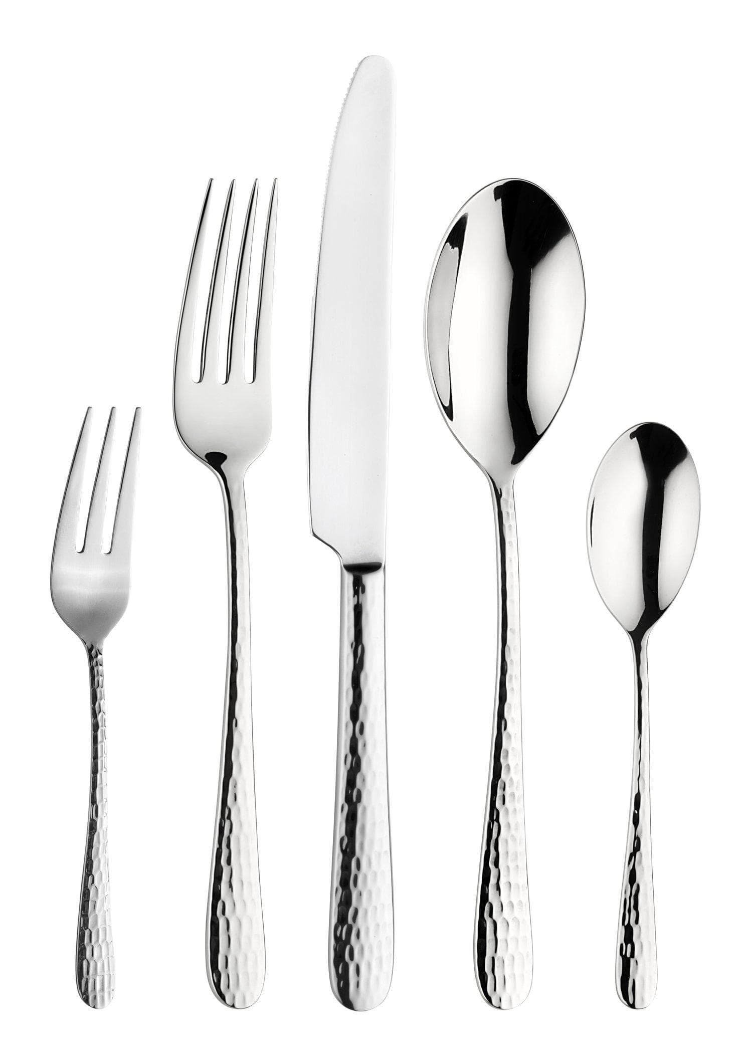 Pinti Inox Besteck-Set Leopard 30-tlg. silber Chromnickelstahl 18/10