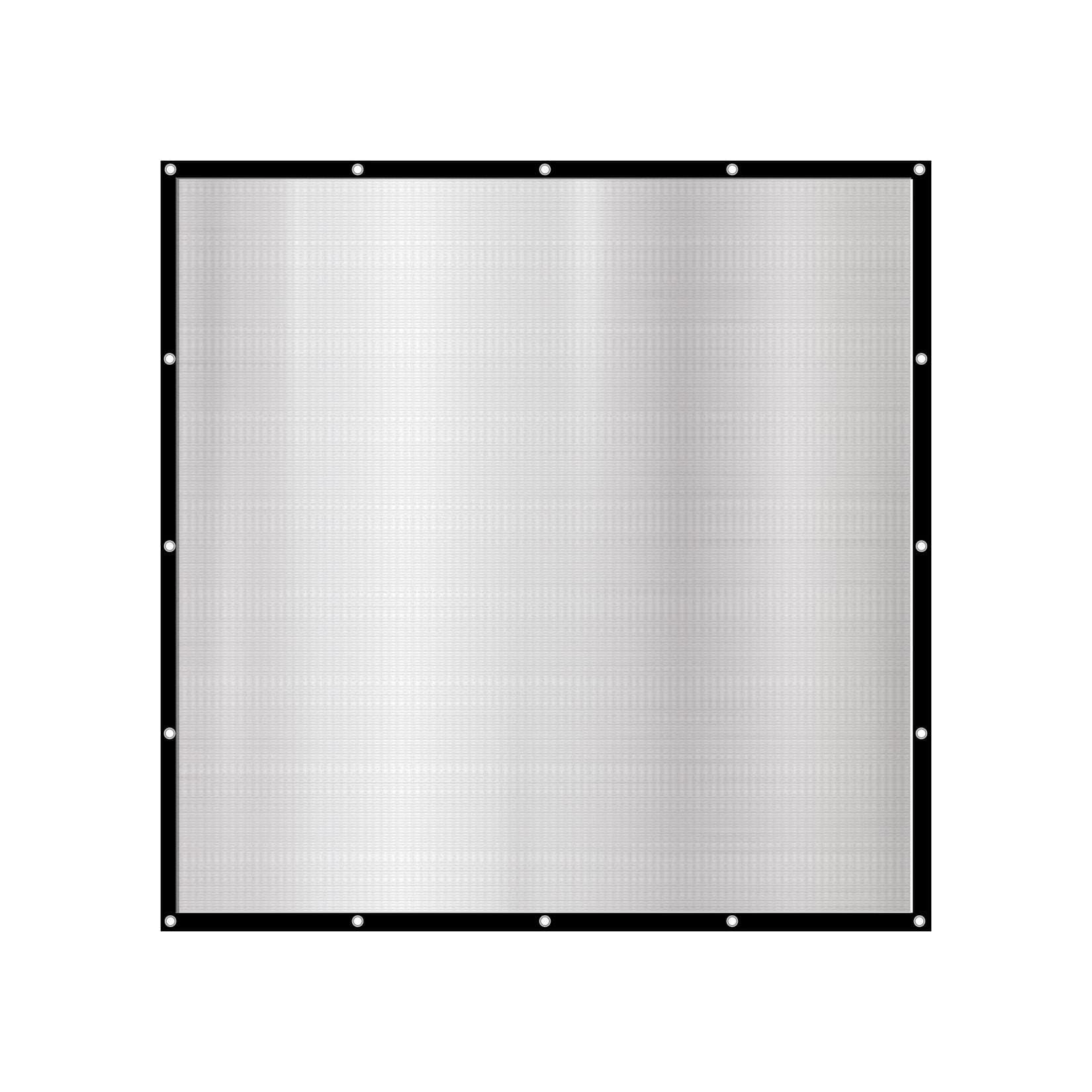 AMANKA Schattennetz 2x2m Aluminium Sonnenschutz Netz Hitzeschutz Camping