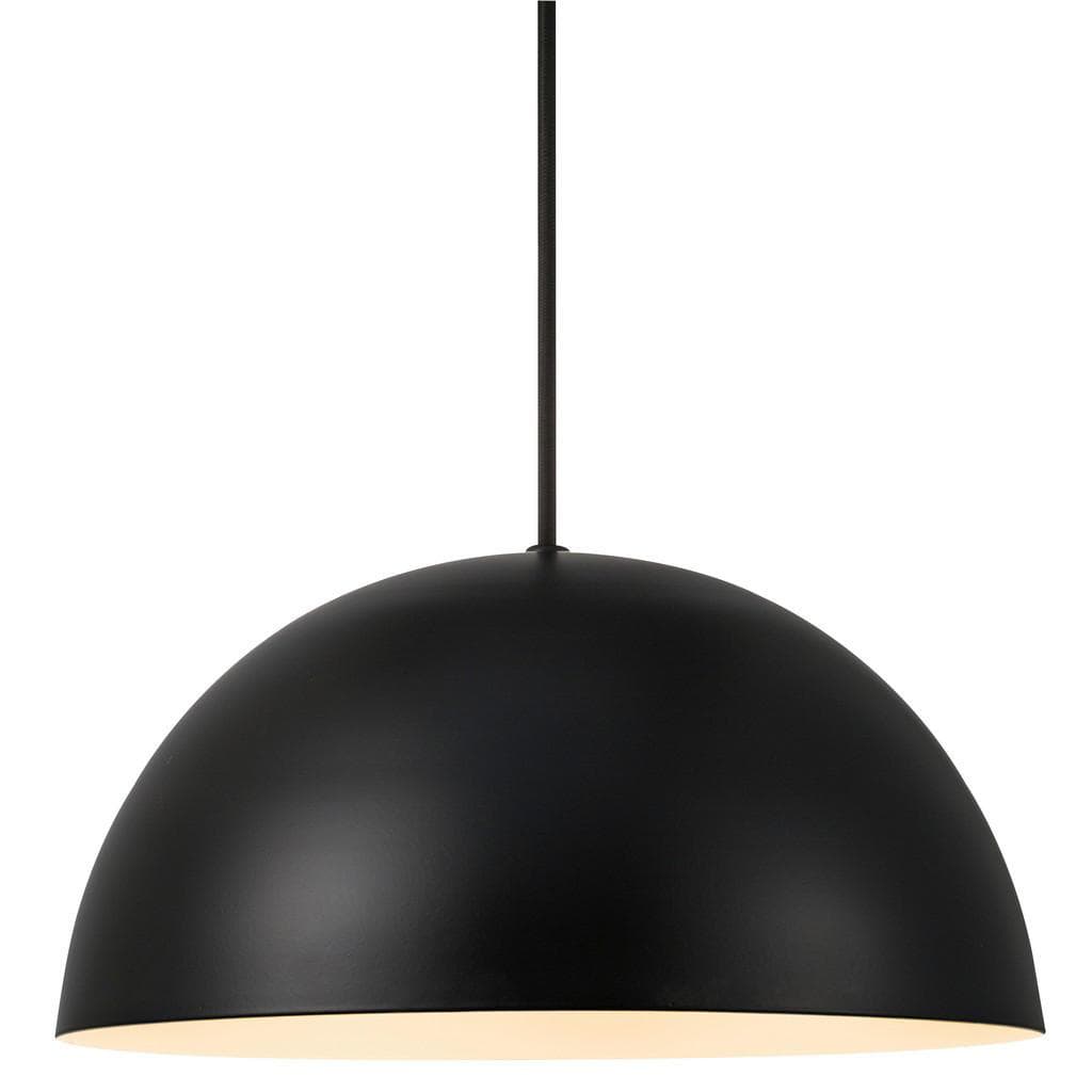 Nordlux Pendelleuchte Ellen 30, Hängeleuchte, Metallgestell, Schwarz