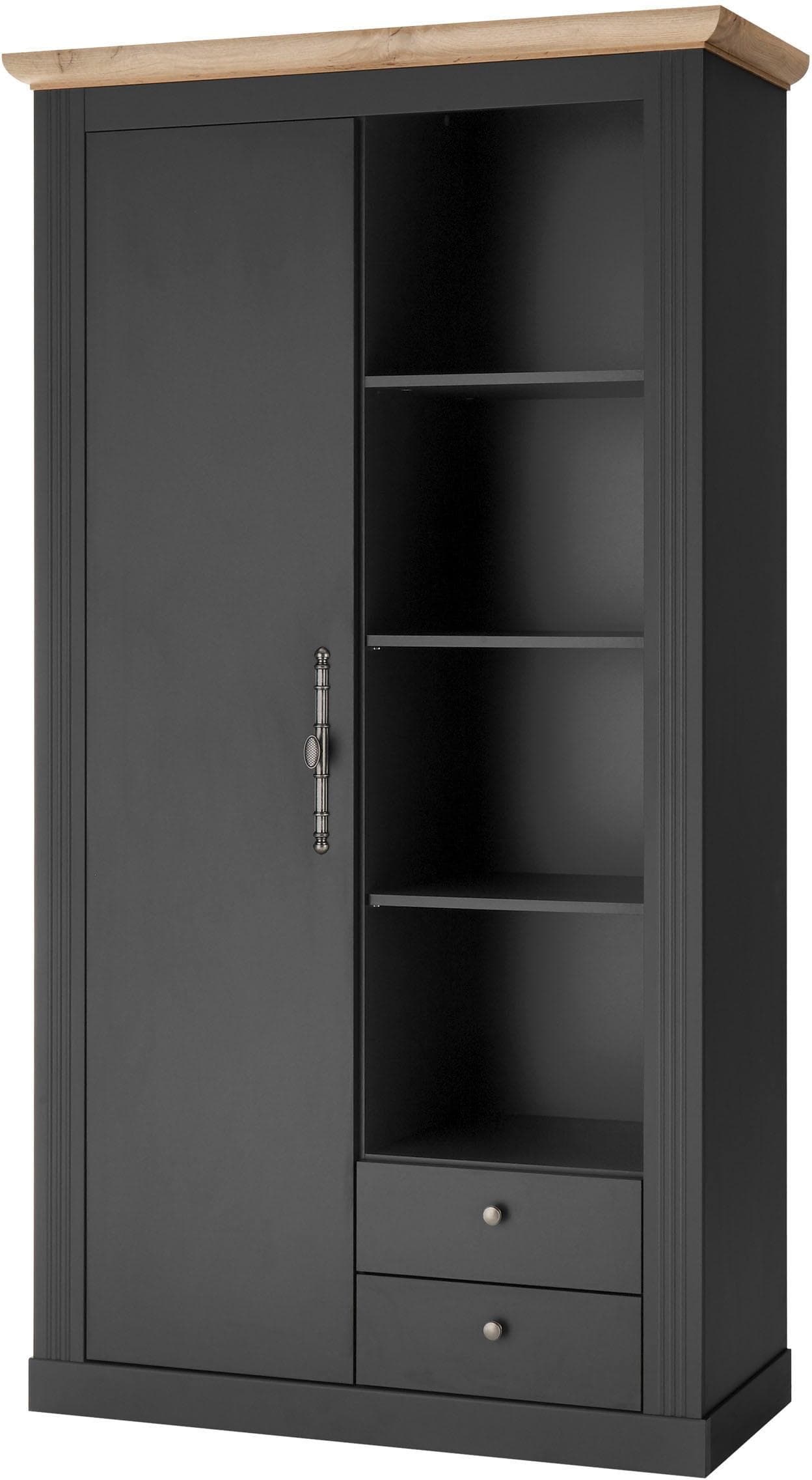 OTTO HOME Garderobenschrank WESTMINSTER Dunkelgrau Landhausstil