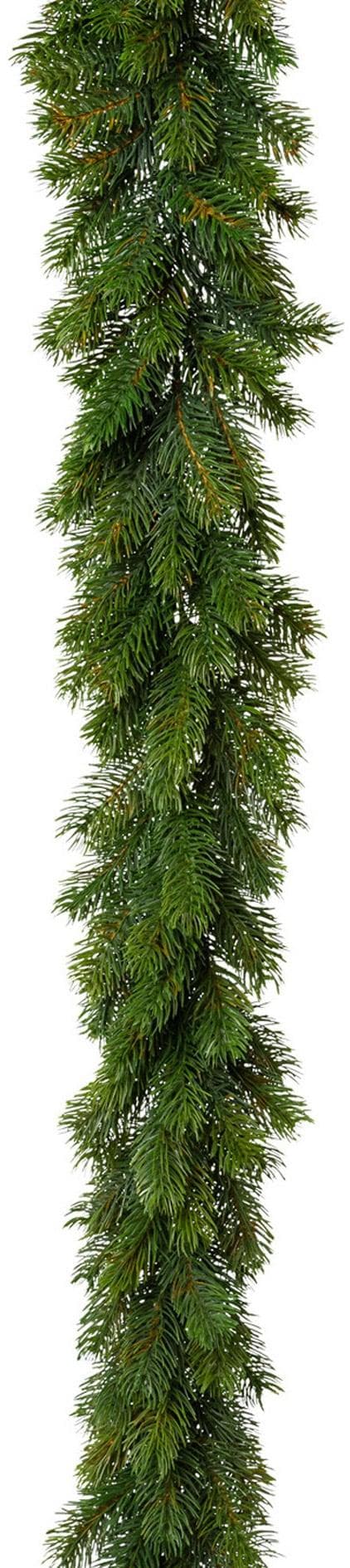 CREATIV DECO Tannengirlande Grün 120cm Kunststoff