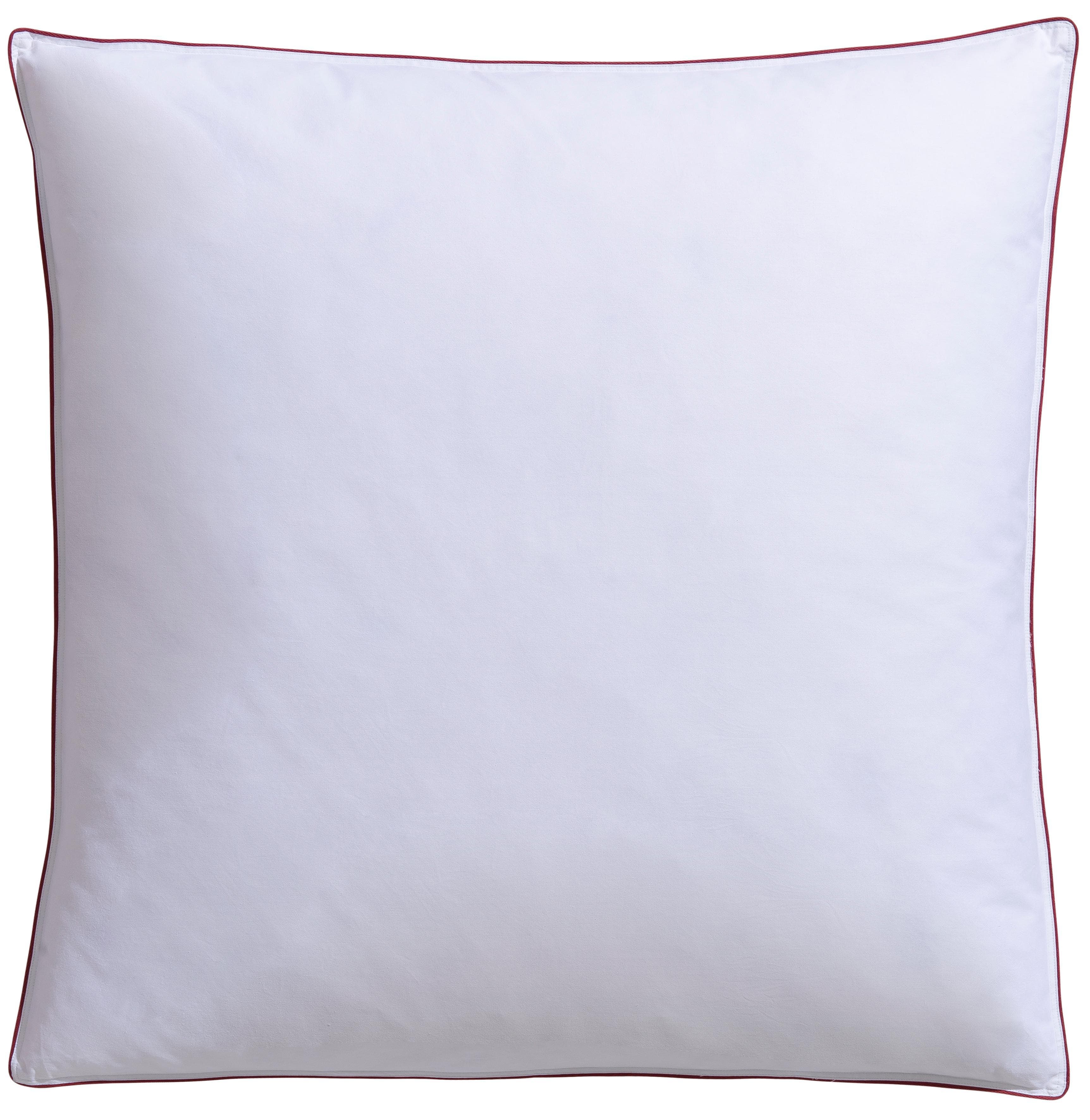 HANSE BY RIBECO Federkopfkissen Jule Weiß 80x80cm Federn Daunen