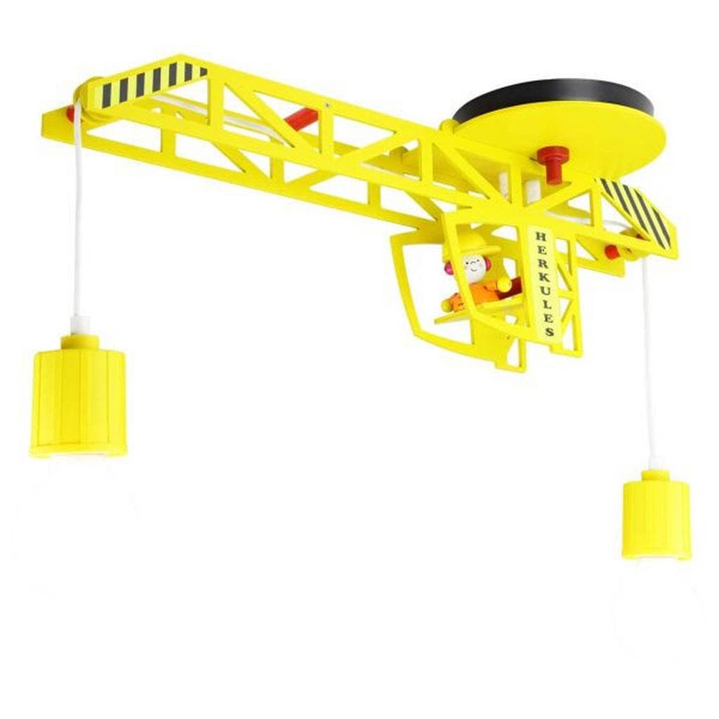 Elobra Deckenlampe Bodo Kranform Gelb Schwarz