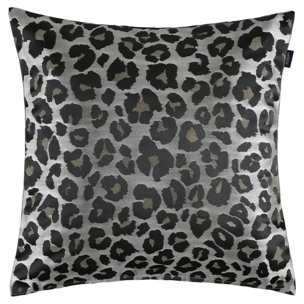 Joop! Kissenhülle Leo Grau Schwarz Silber Beige Animalprint