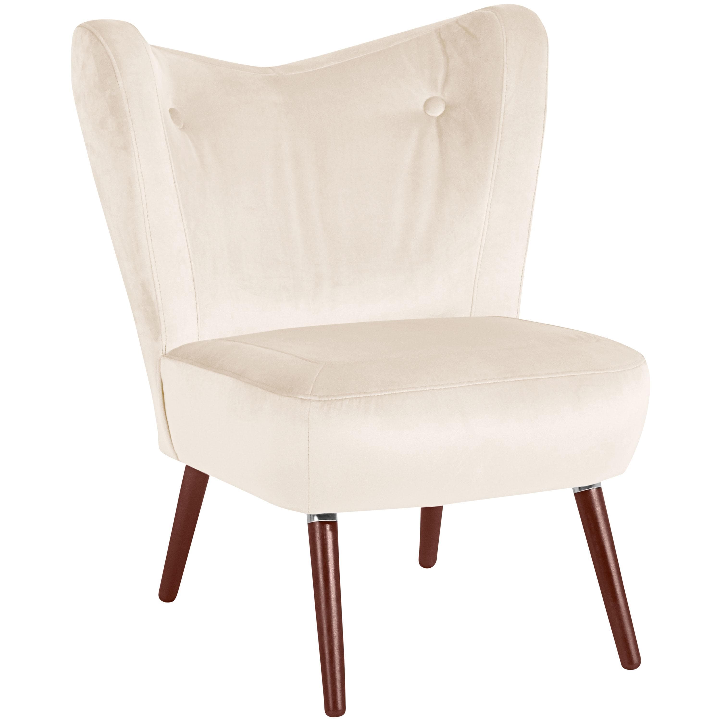 Max Winzer Sessel SARI Weiß Textil