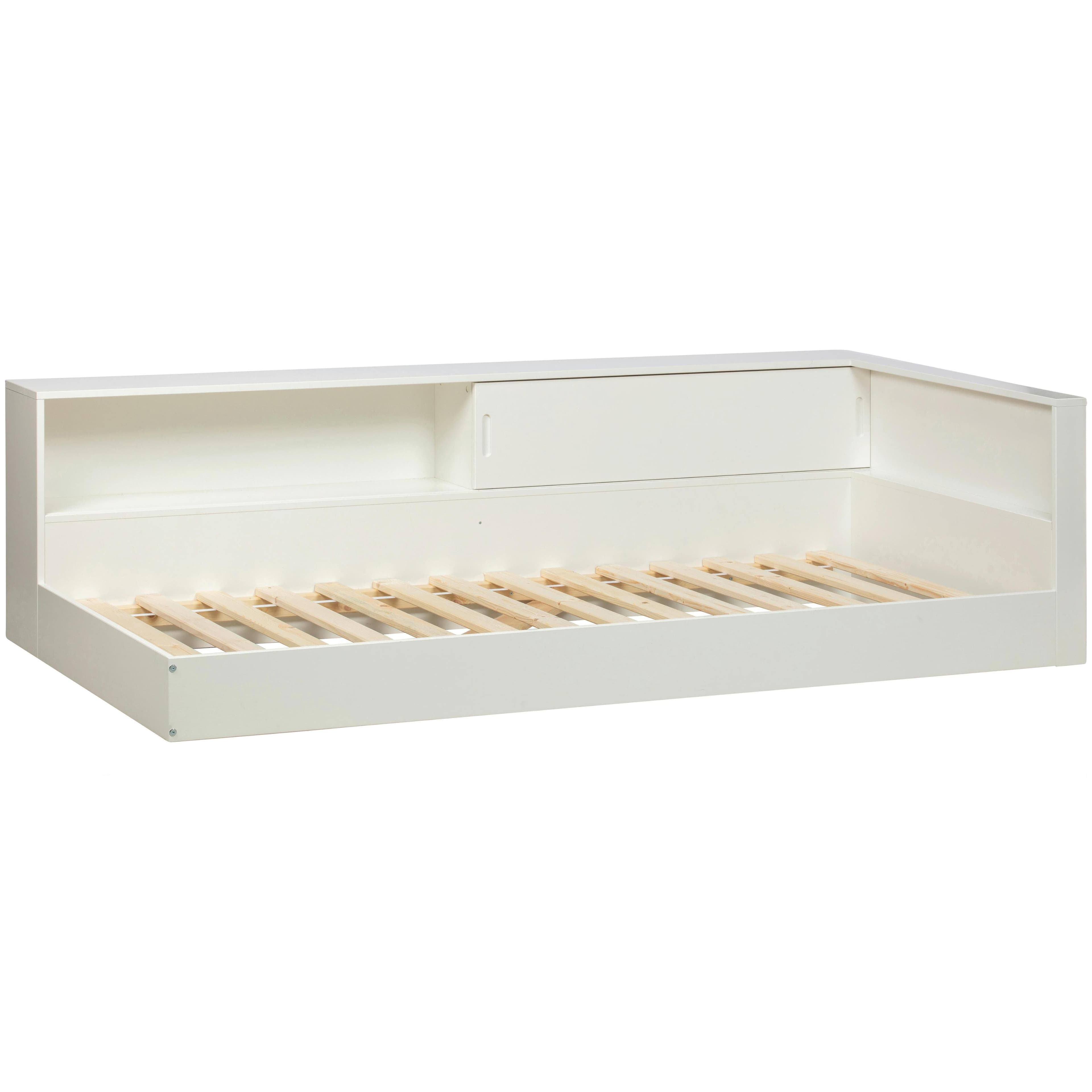 Tchibo Bett Connect Weiß Holz