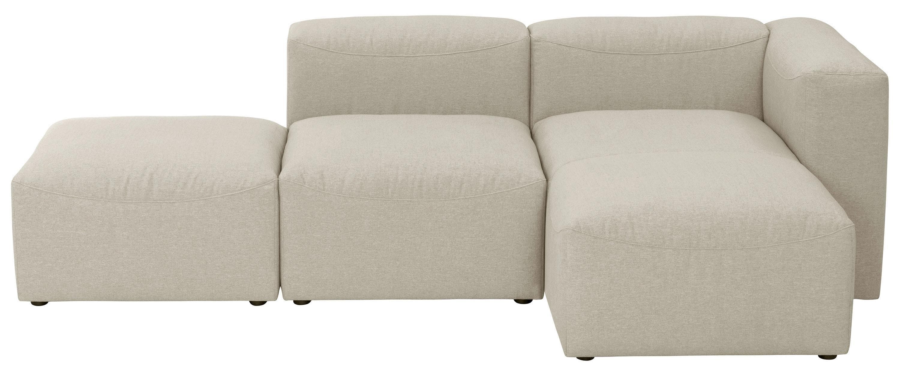 Max Winzer Ecksofa LENA Weiß Textil