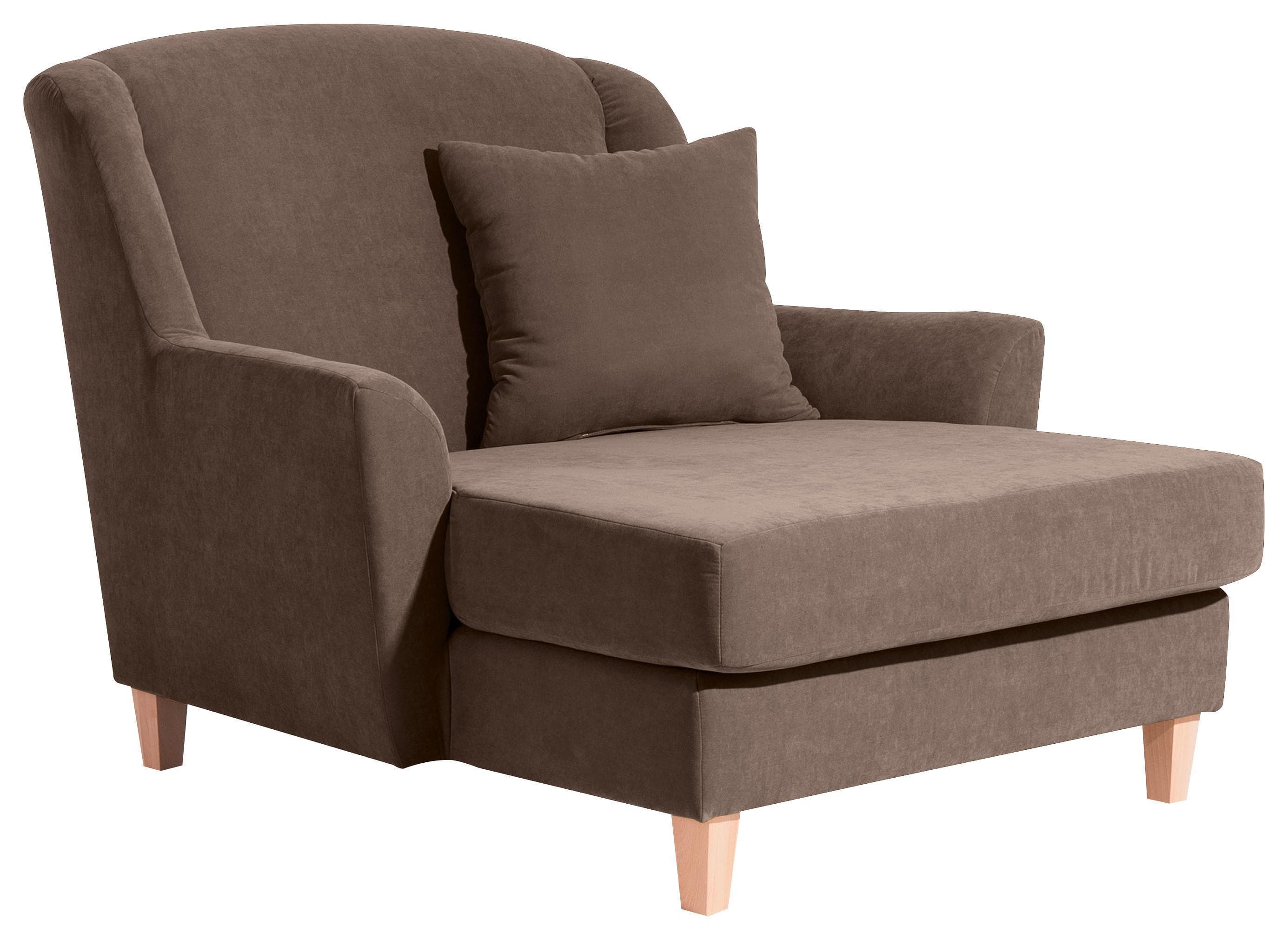 Max Winzer XXL-Sessel Judith Beige Textil