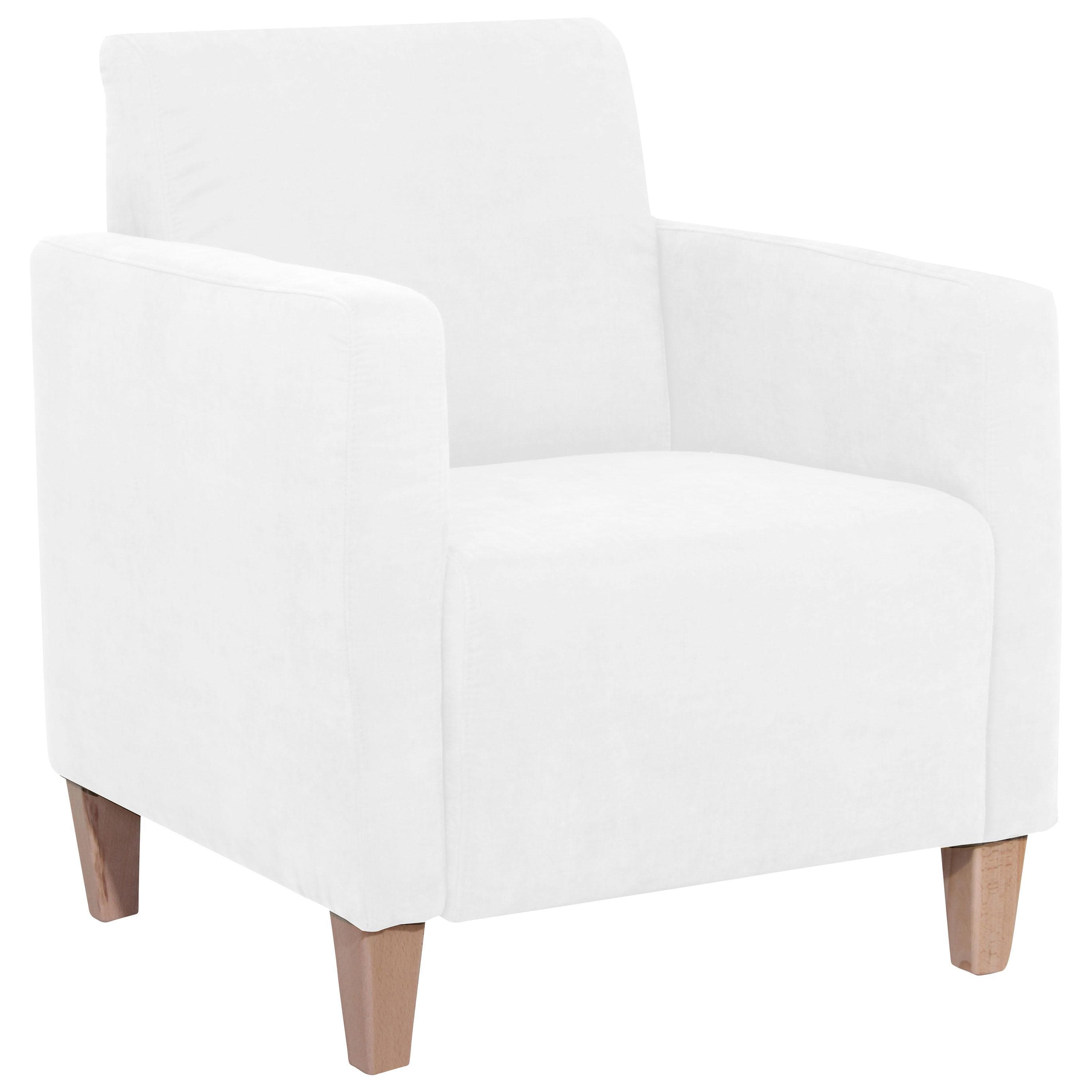 Max Winzer Sessel Milla Weiß Textil