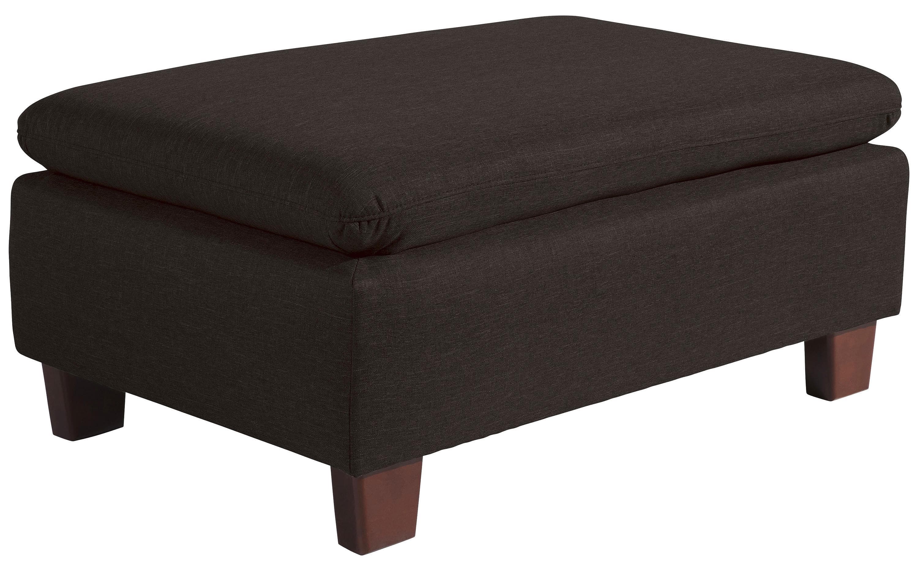 Max Winzer Hocker AARON Dunkelbraun Textil