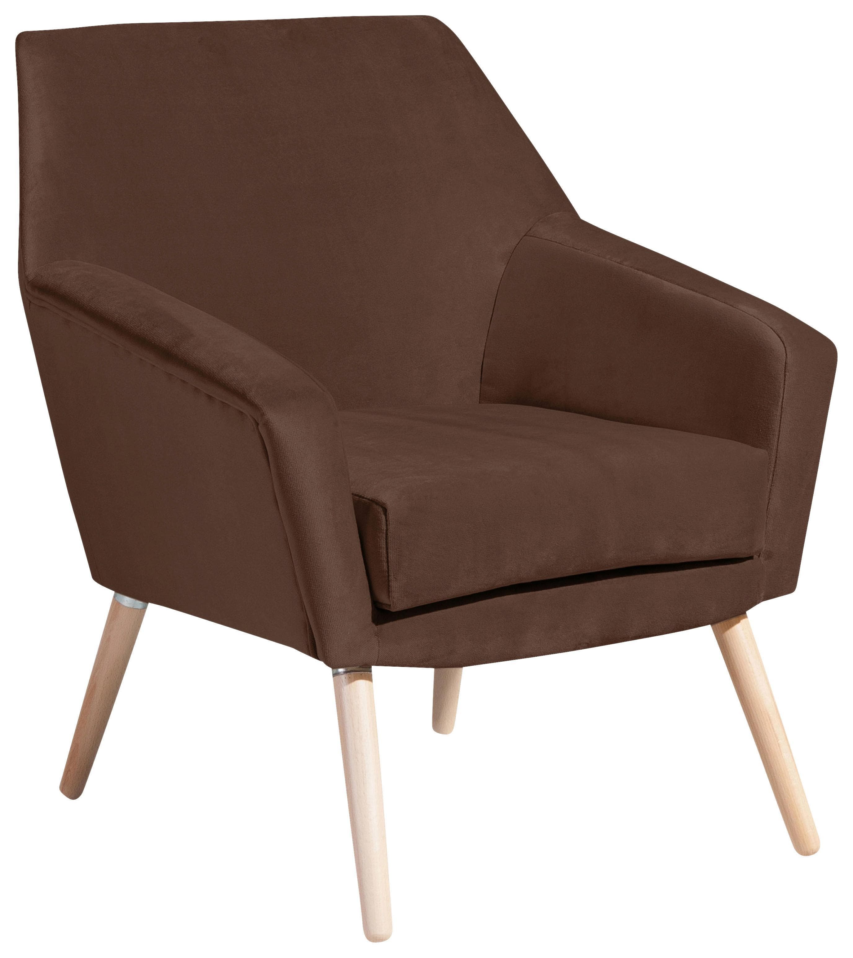 Max Winzer Sessel Allegro Braun Textil