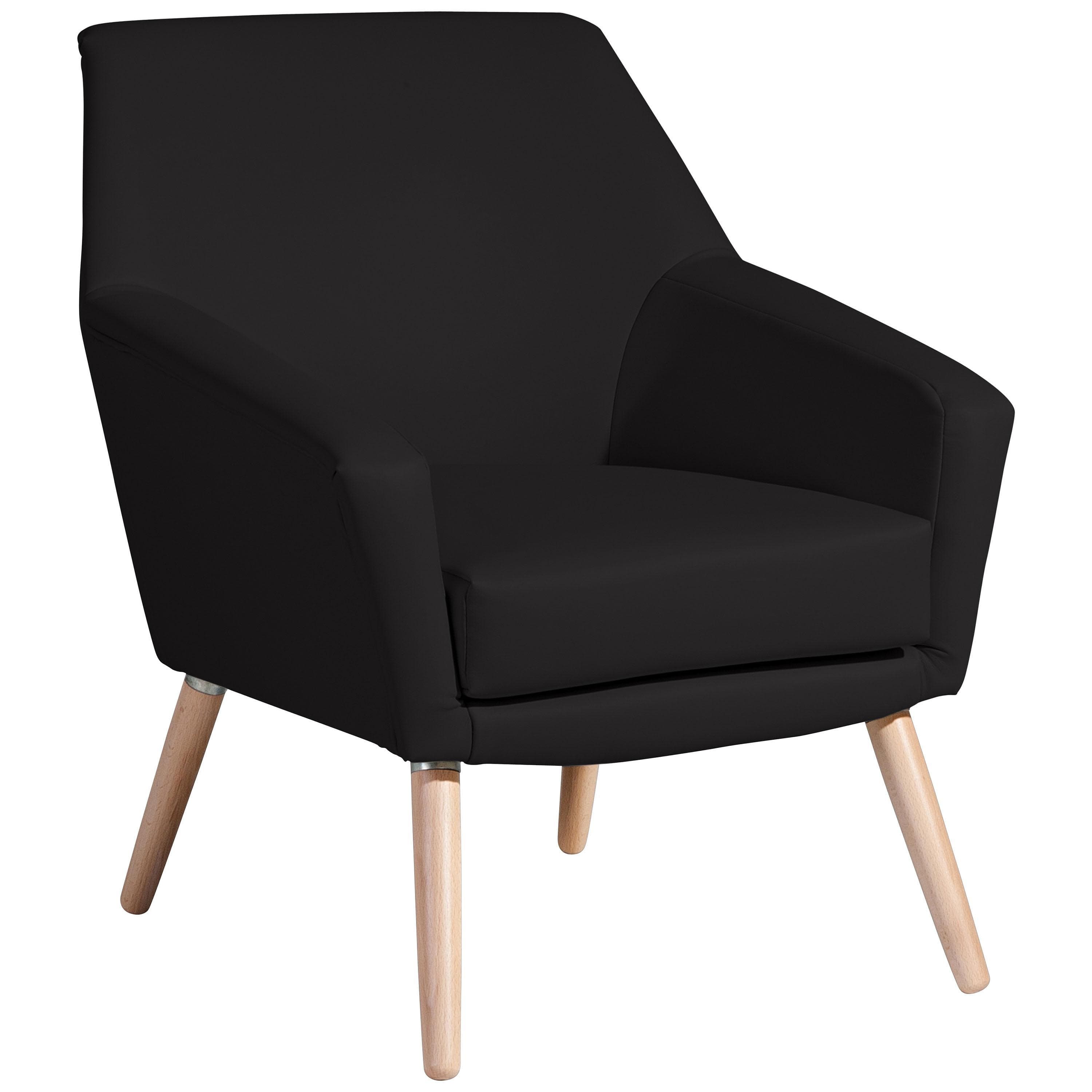 Max Winzer Sessel Allegro Schwarz Textil
