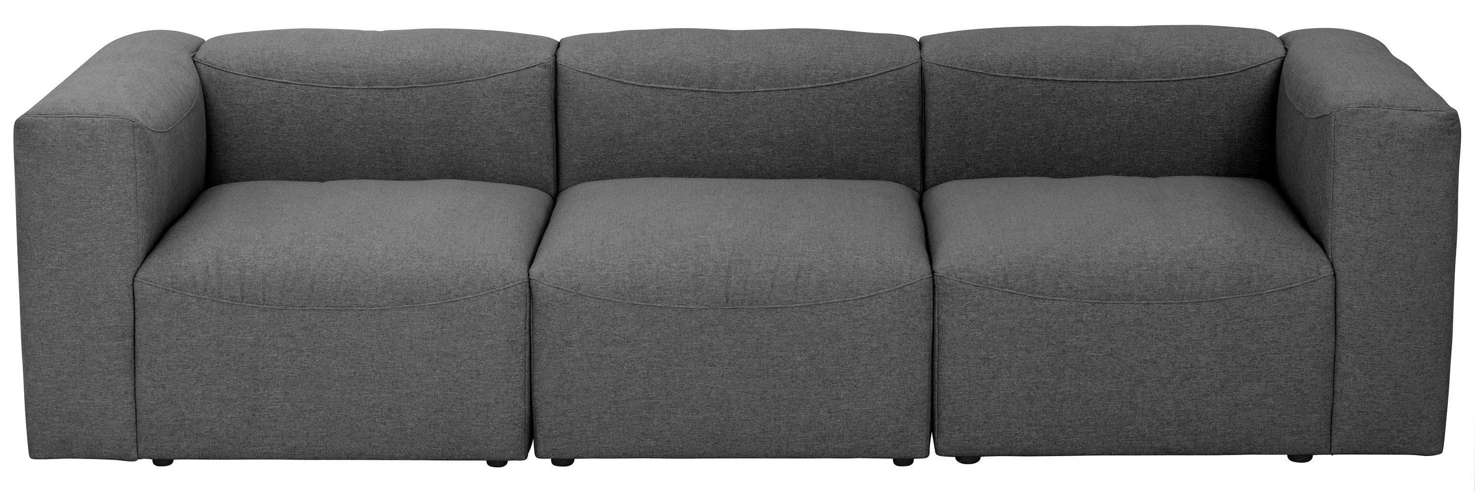 Max Winzer 3-Sitzer-Sofa LENA Dunkelgrau