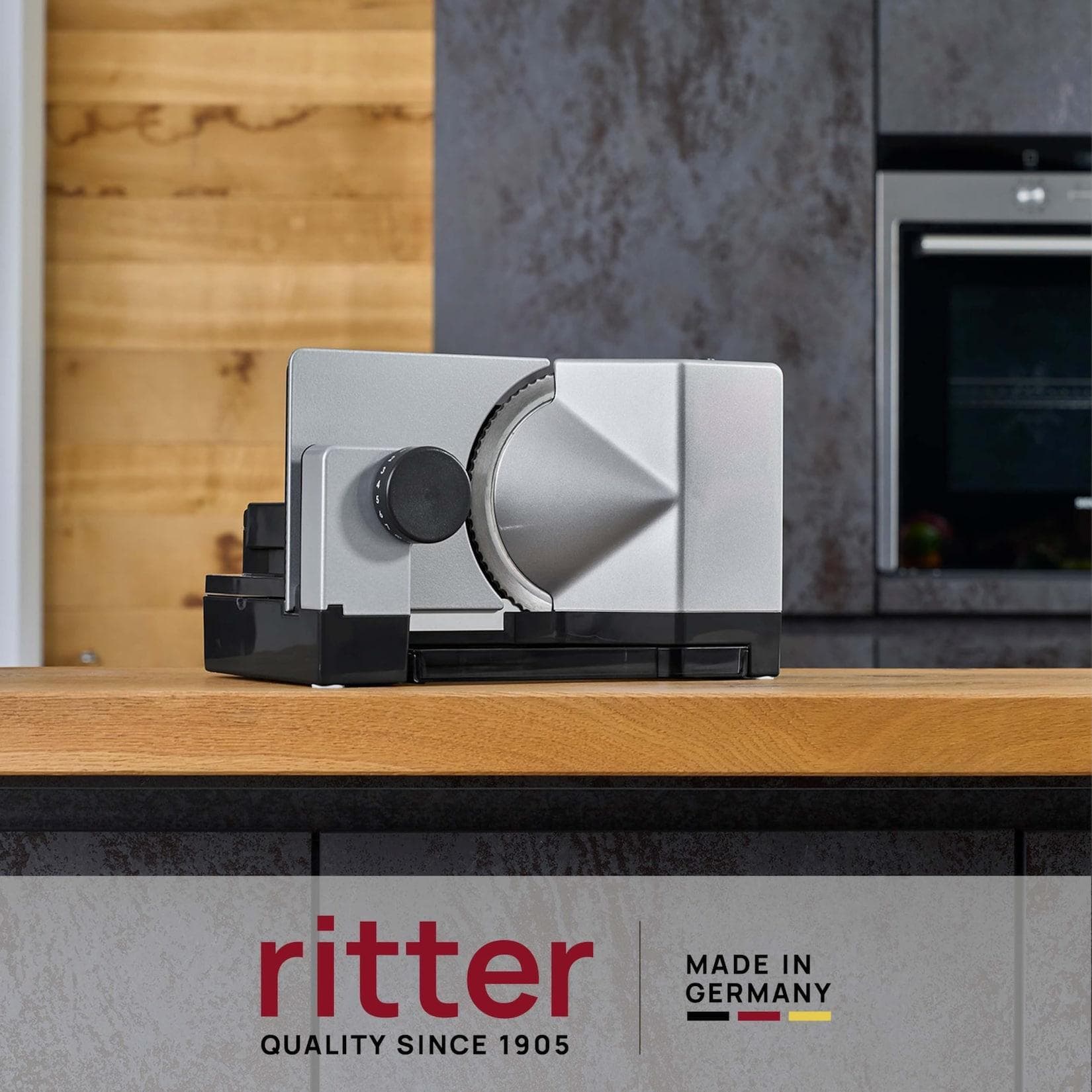 RITTER Allesschneider E 18 Duo-Plus silber 65 Watt