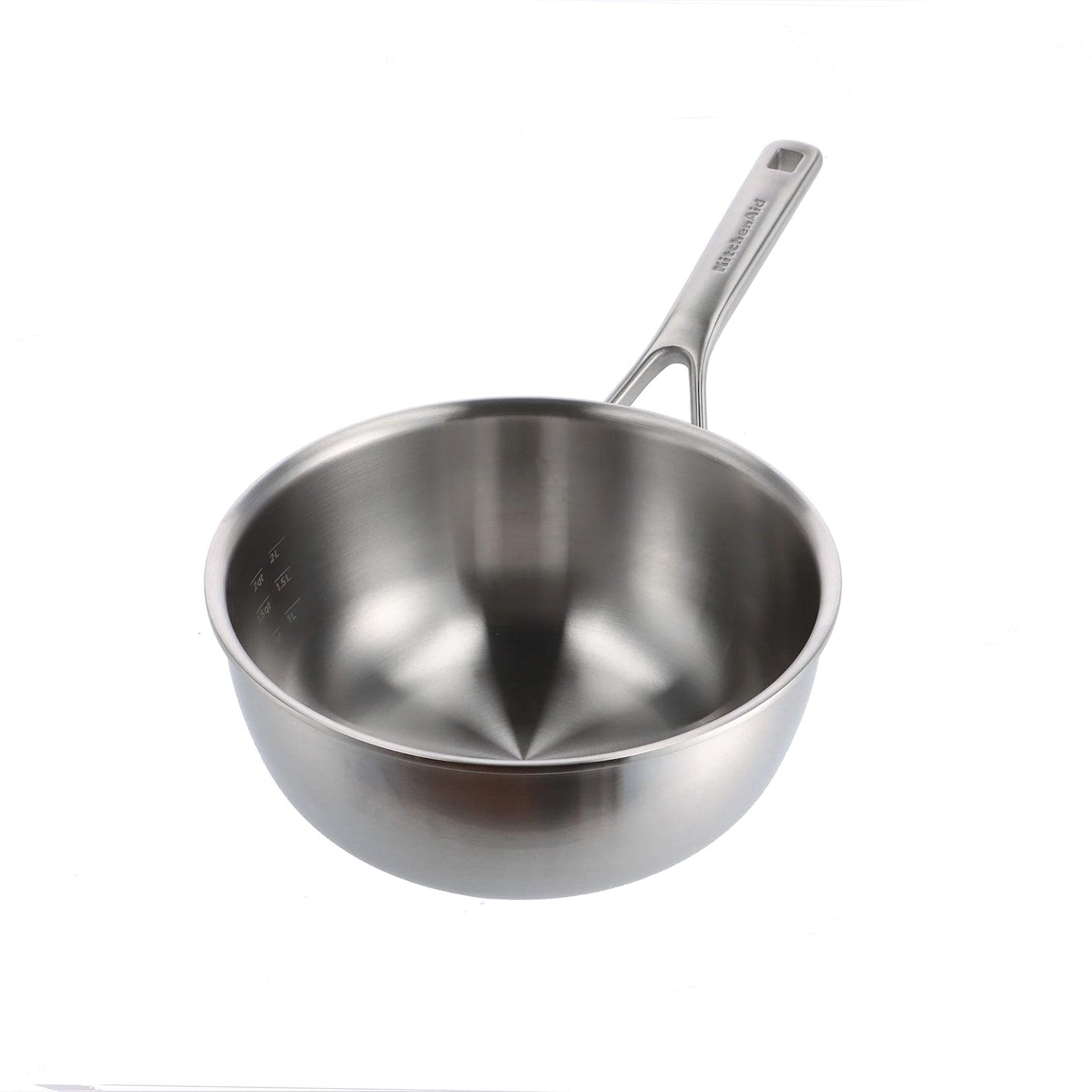 KitchenAid Stielkasserolle 22 cm Edelstahl 3.1L
