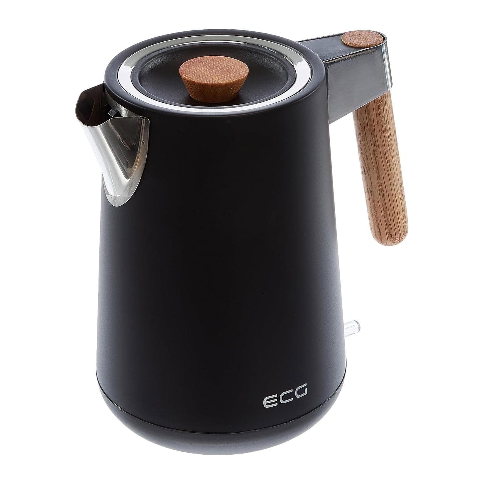 ECG Wasserkocher Strix Timber Black 1,7L