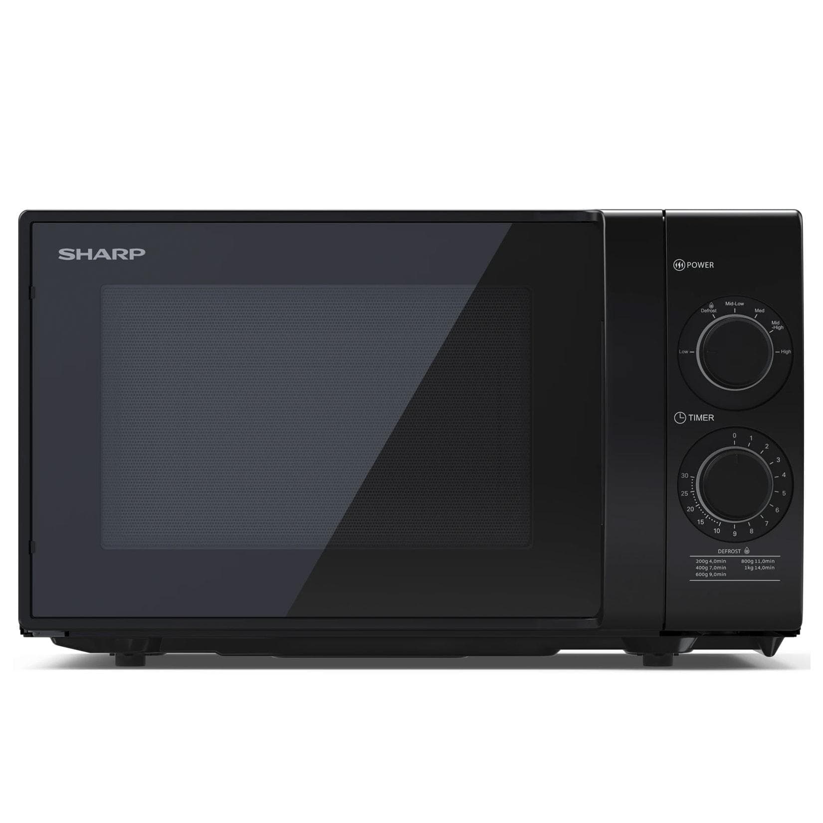 Sharp Mikrowelle 20L Schwarz YC-NS203EB