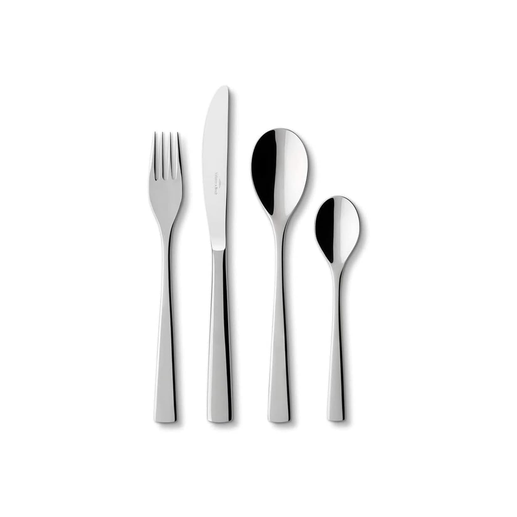 Villeroy & Boch Modern Line Tafelbesteck 24tlg. Edelstahl Silber